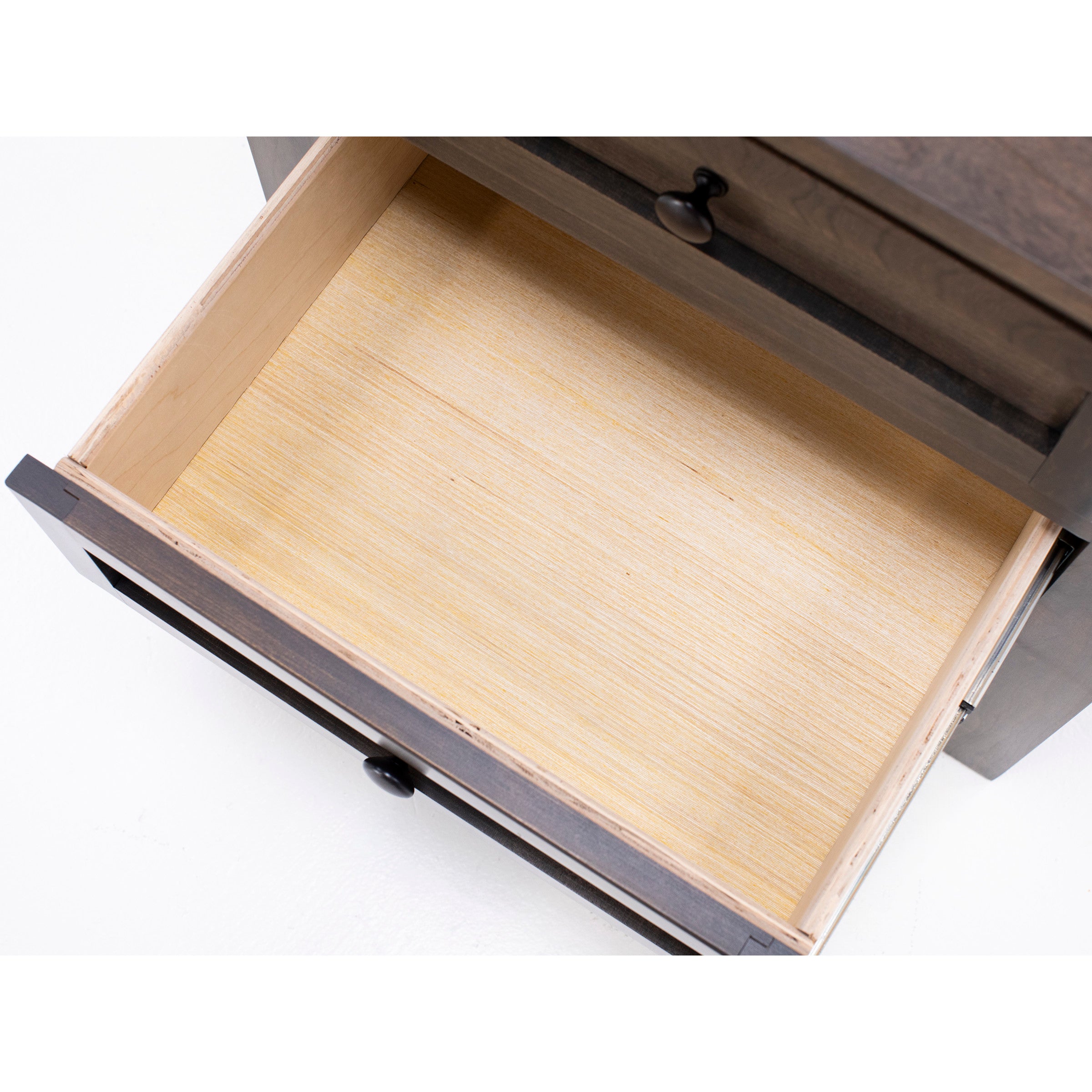 Witmer Taylor J Grey Three Drawer Nightstand