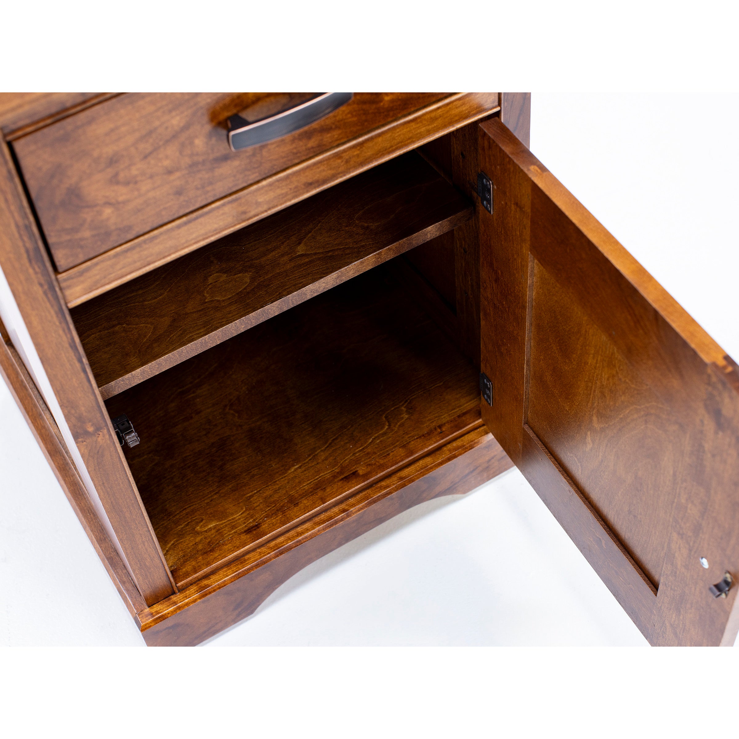 Daniel's Amish Elegance Door Nightstand Left Hinge