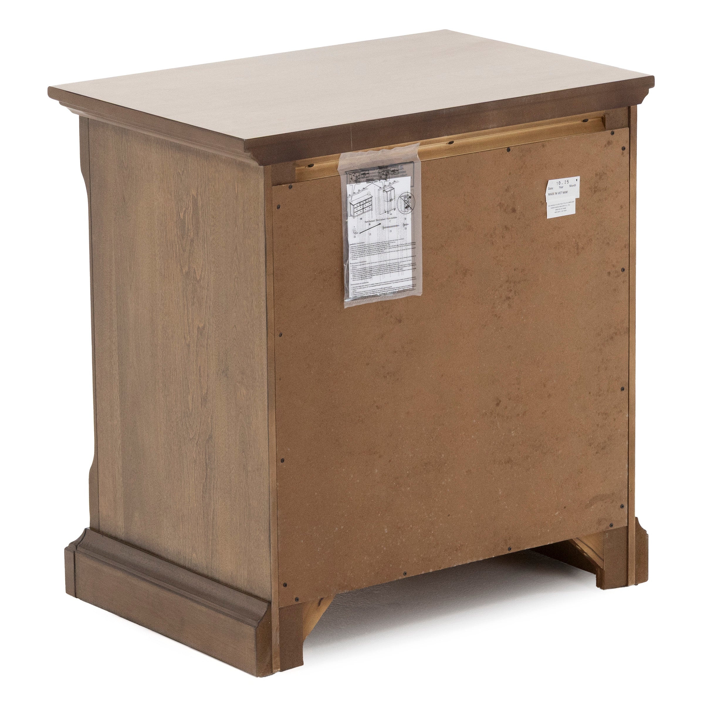 French Quarter 3 Drawer Nightstand