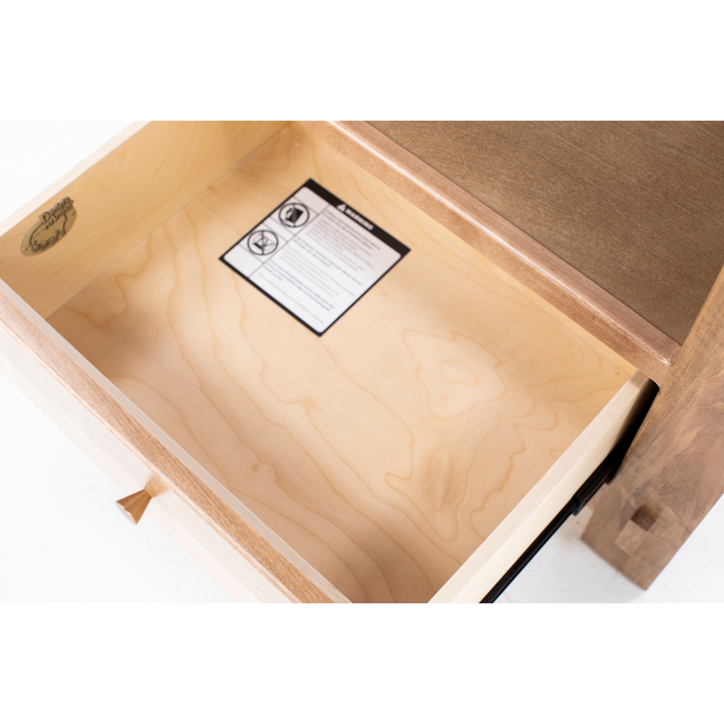 Vail 1 Drawer Nightstand In Smokey Taupe