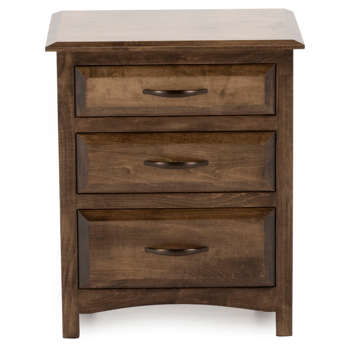 Daniel's Amish Stonebridge 3 Drawer Nightstand