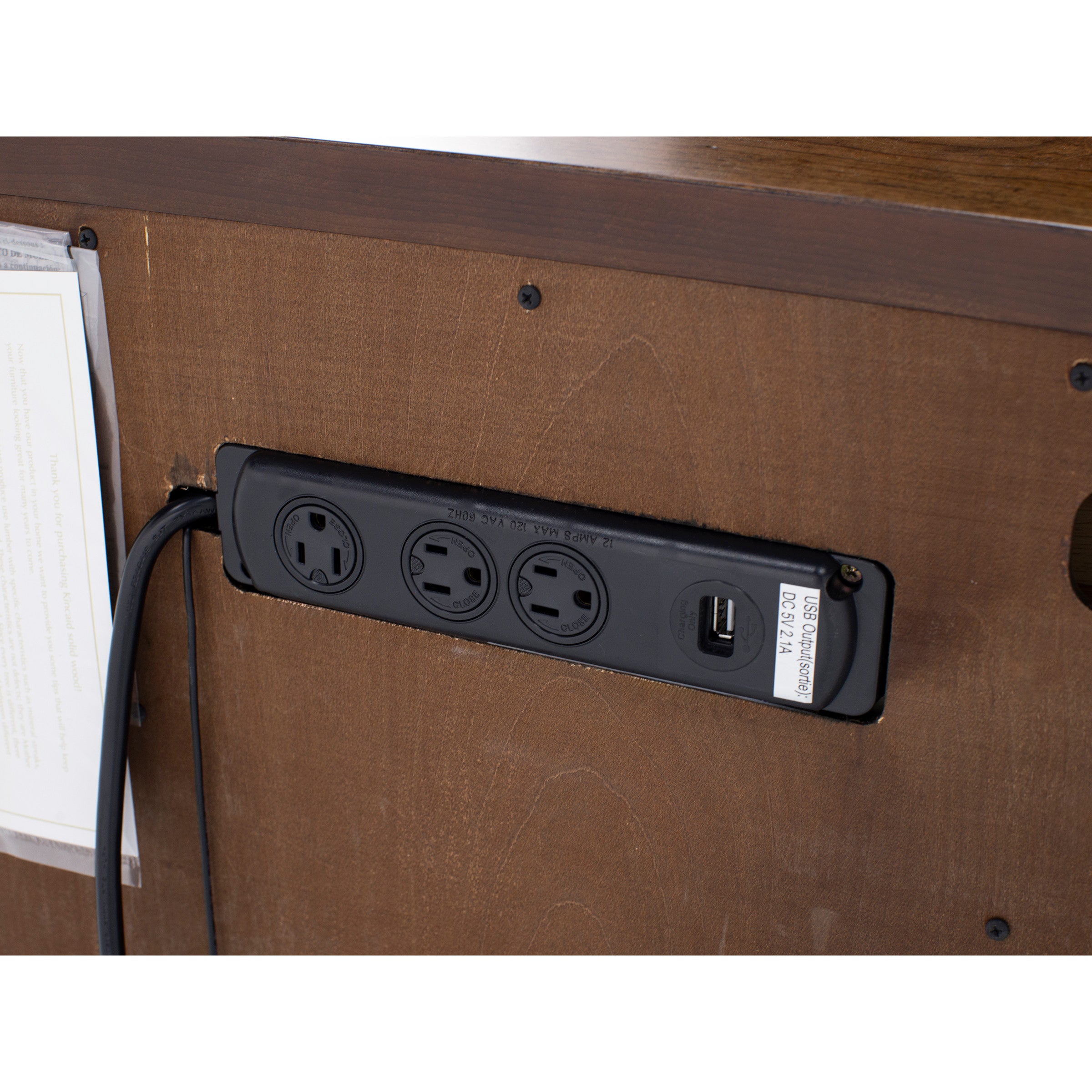 Aspire 1 Drawer Nightstand In Aspire Cherry