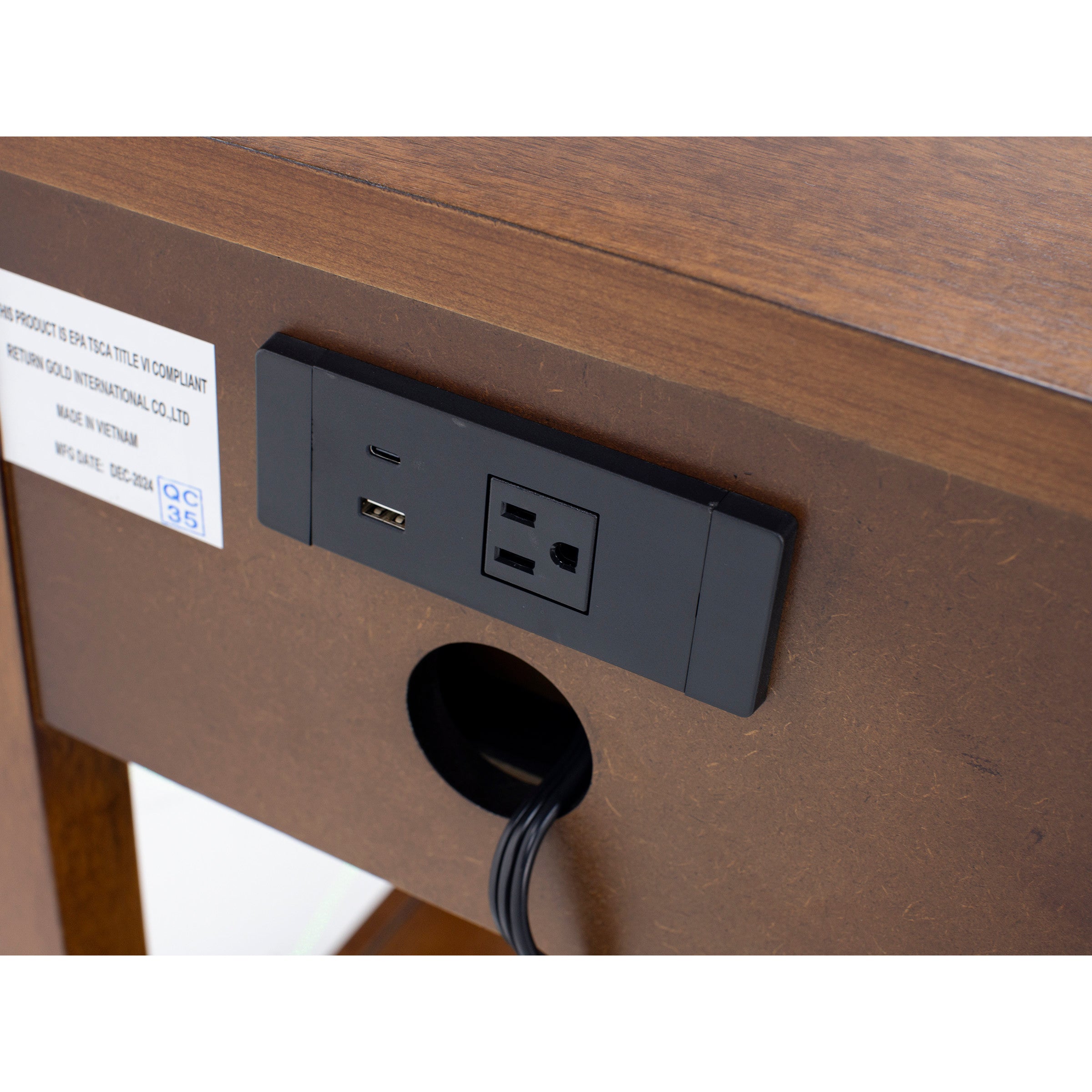 Spencer One Drawer Nightstand