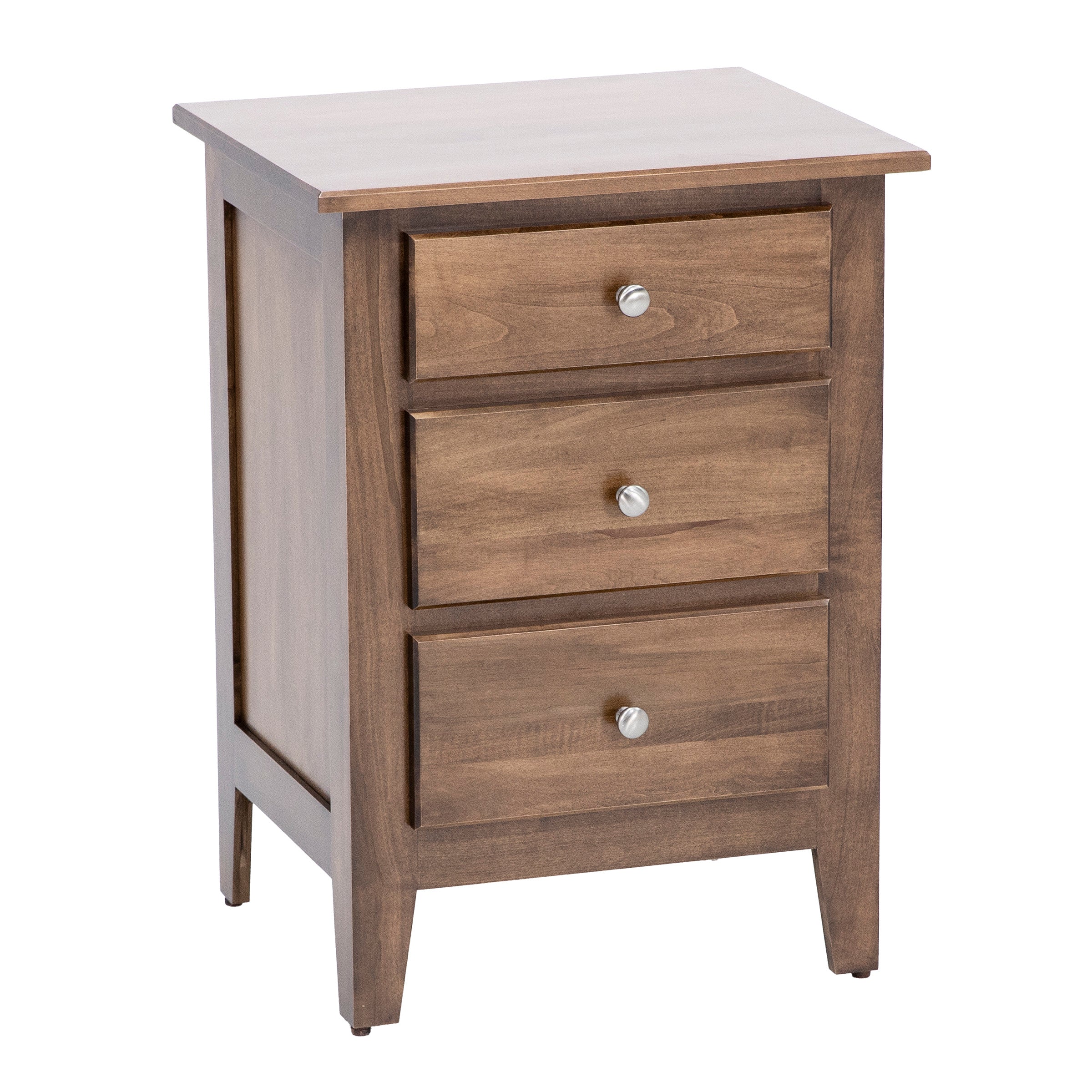 Daniel's Amish Mapleton Three Drawer Nightstand