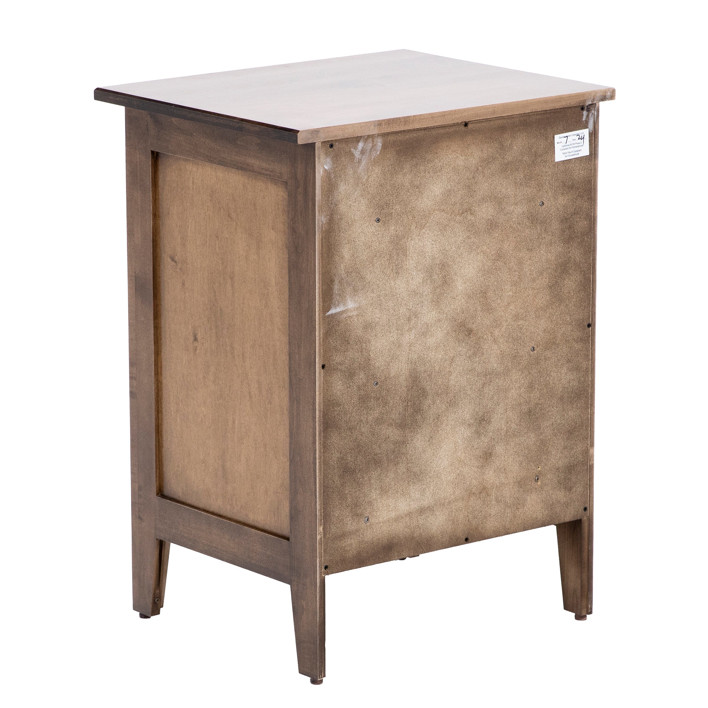 Daniel's Amish Mapleton Three Drawer Nightstand