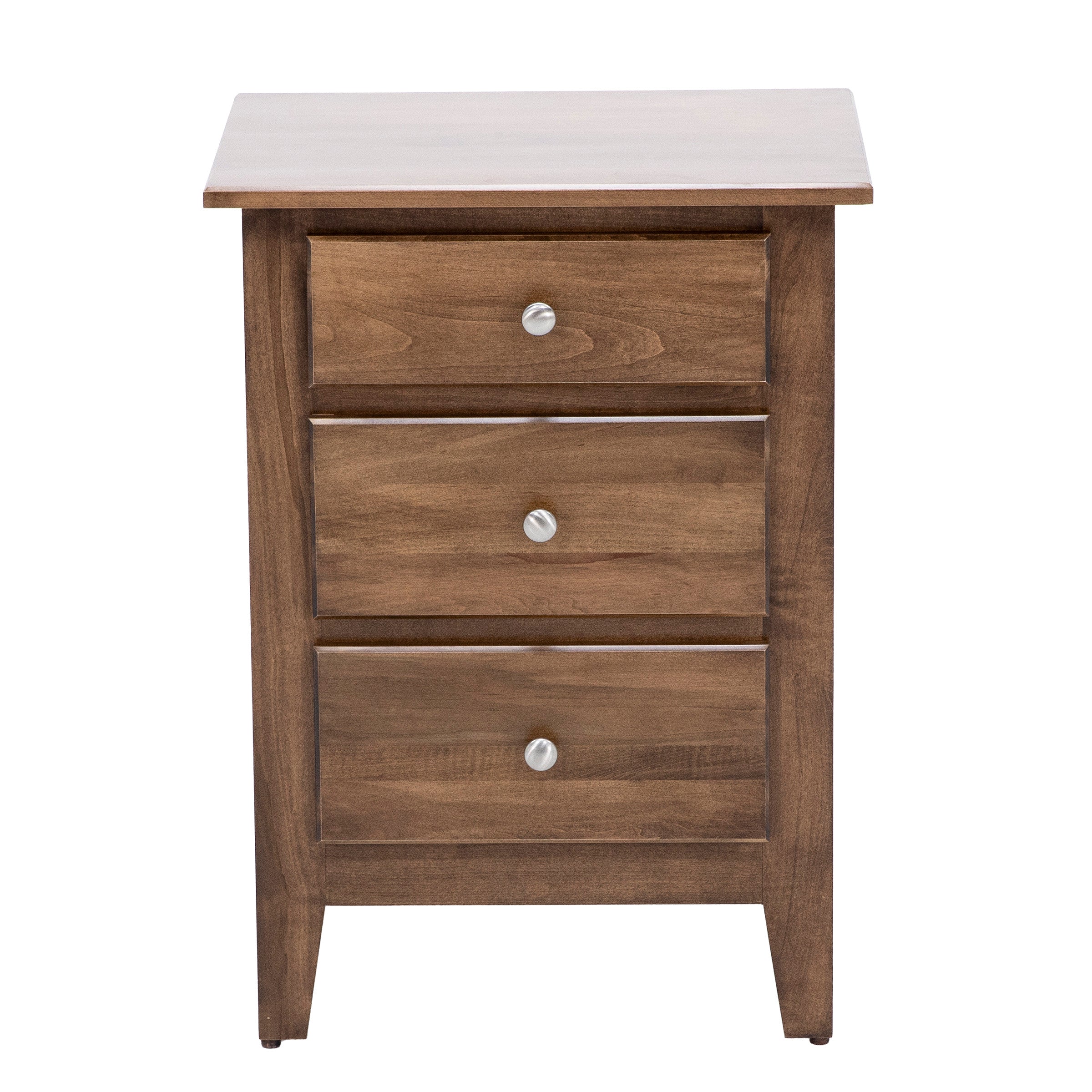 Daniel's Amish Mapleton Three Drawer Nightstand