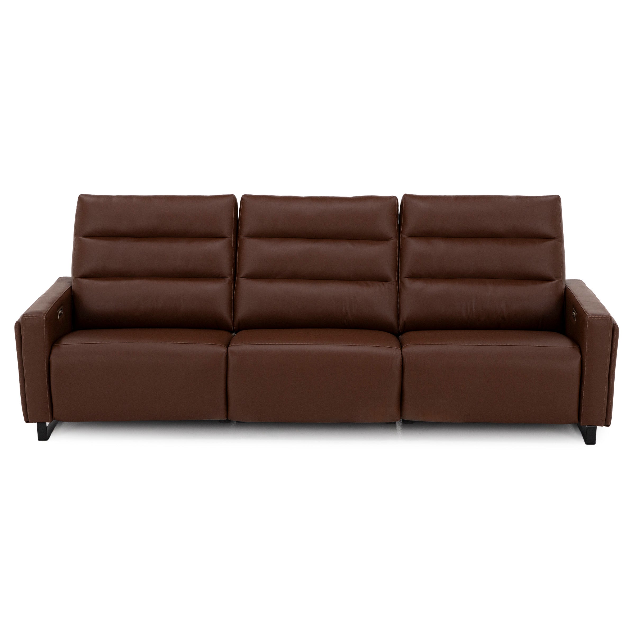 Bombay 3-Pc. Leather Fully Loaded Wall Saver Reclining Sofa