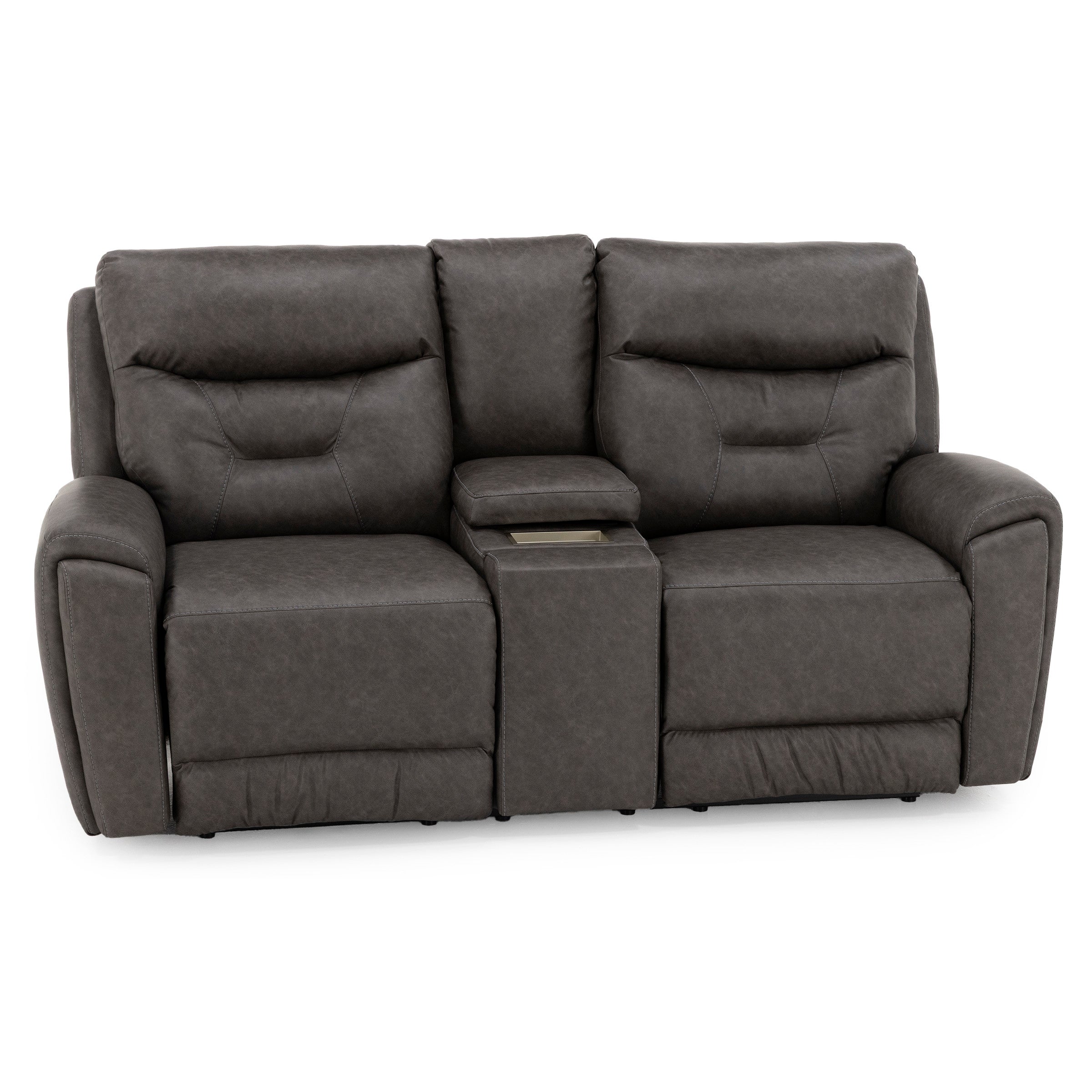 Robin Fully Loaded Reclining Console Loveseat With Next Level And Wireless Charging