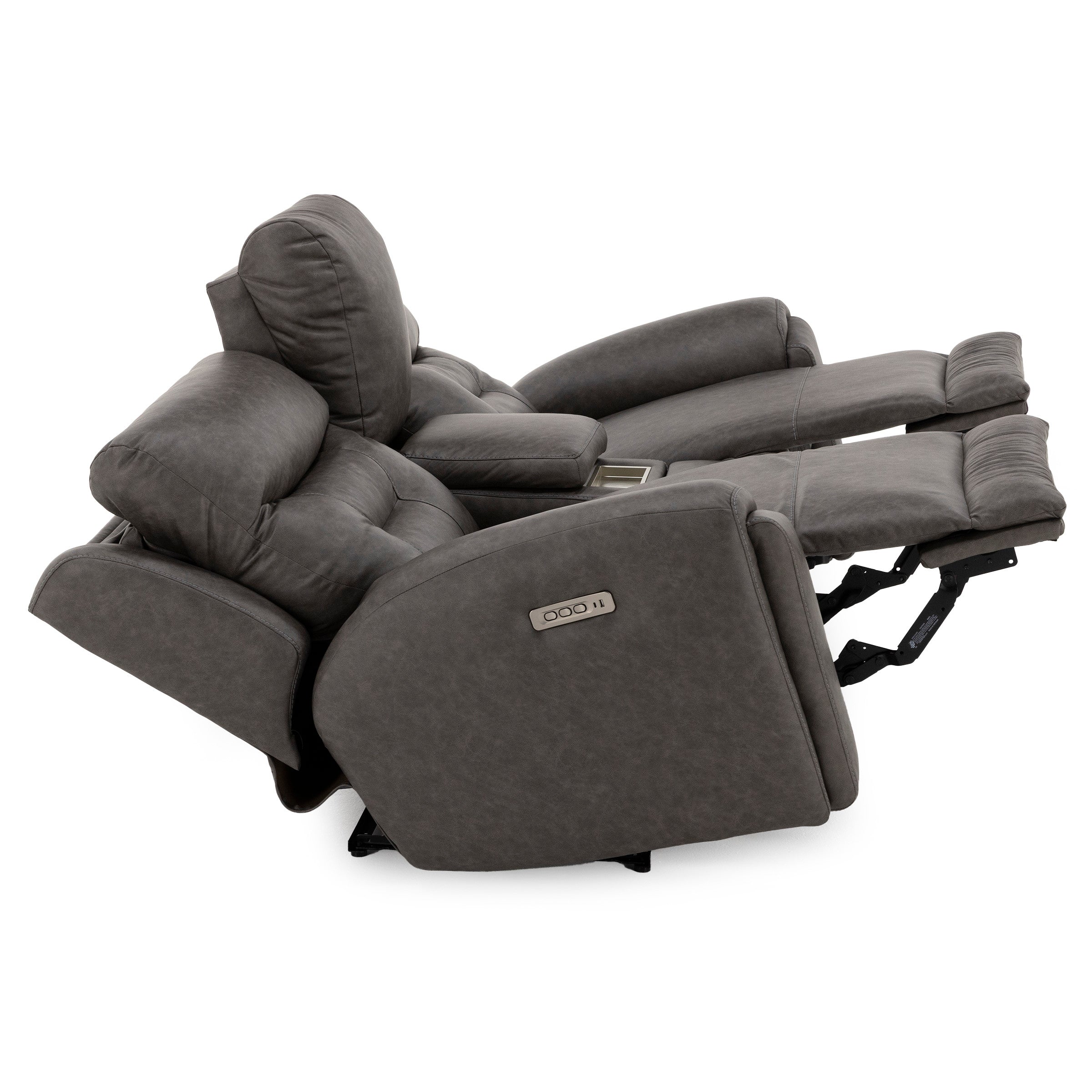 Robin Fully Loaded Reclining Console Loveseat With Next Level And Wireless Charging