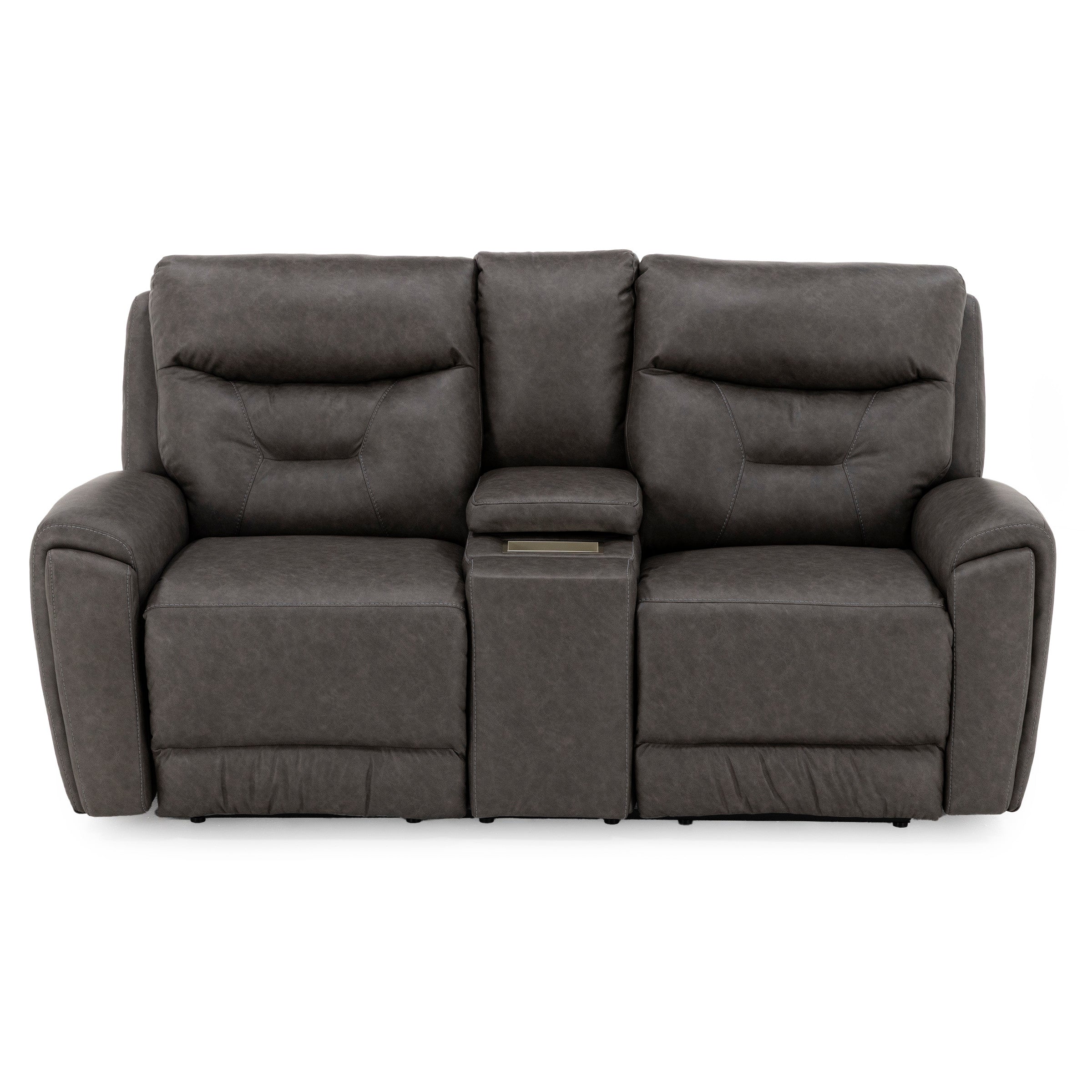 Robin Fully Loaded Reclining Console Loveseat With Next Level And Wireless Charging