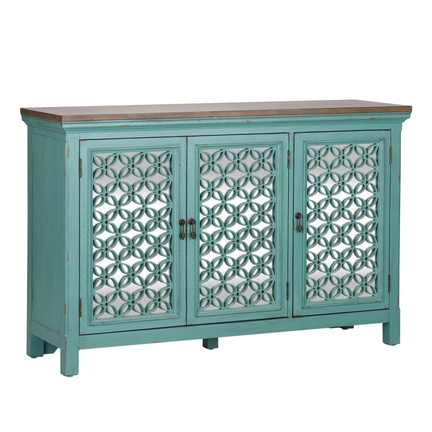 Eclectic Collection 3 Door Cabinet