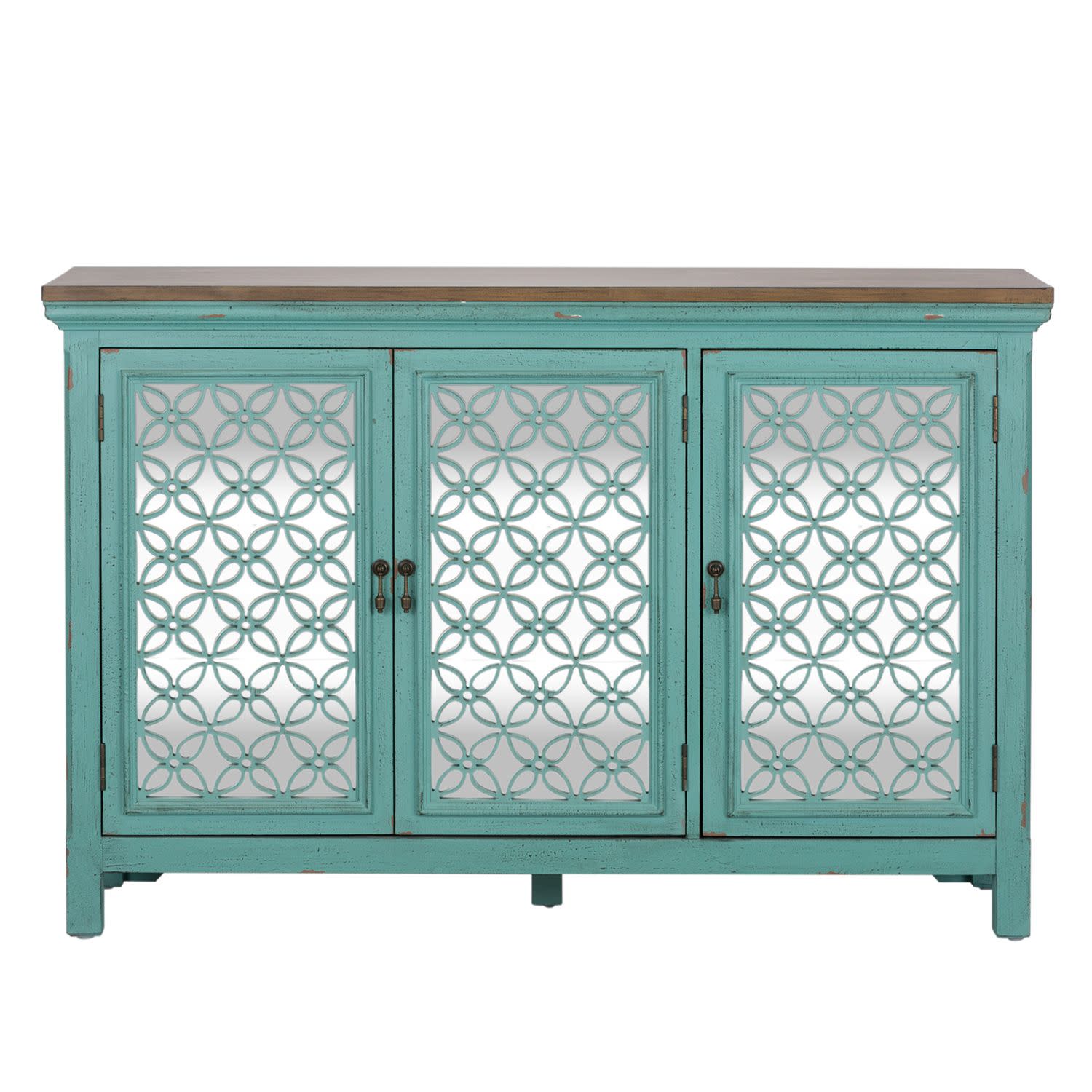 Eclectic Collection 3 Door Cabinet