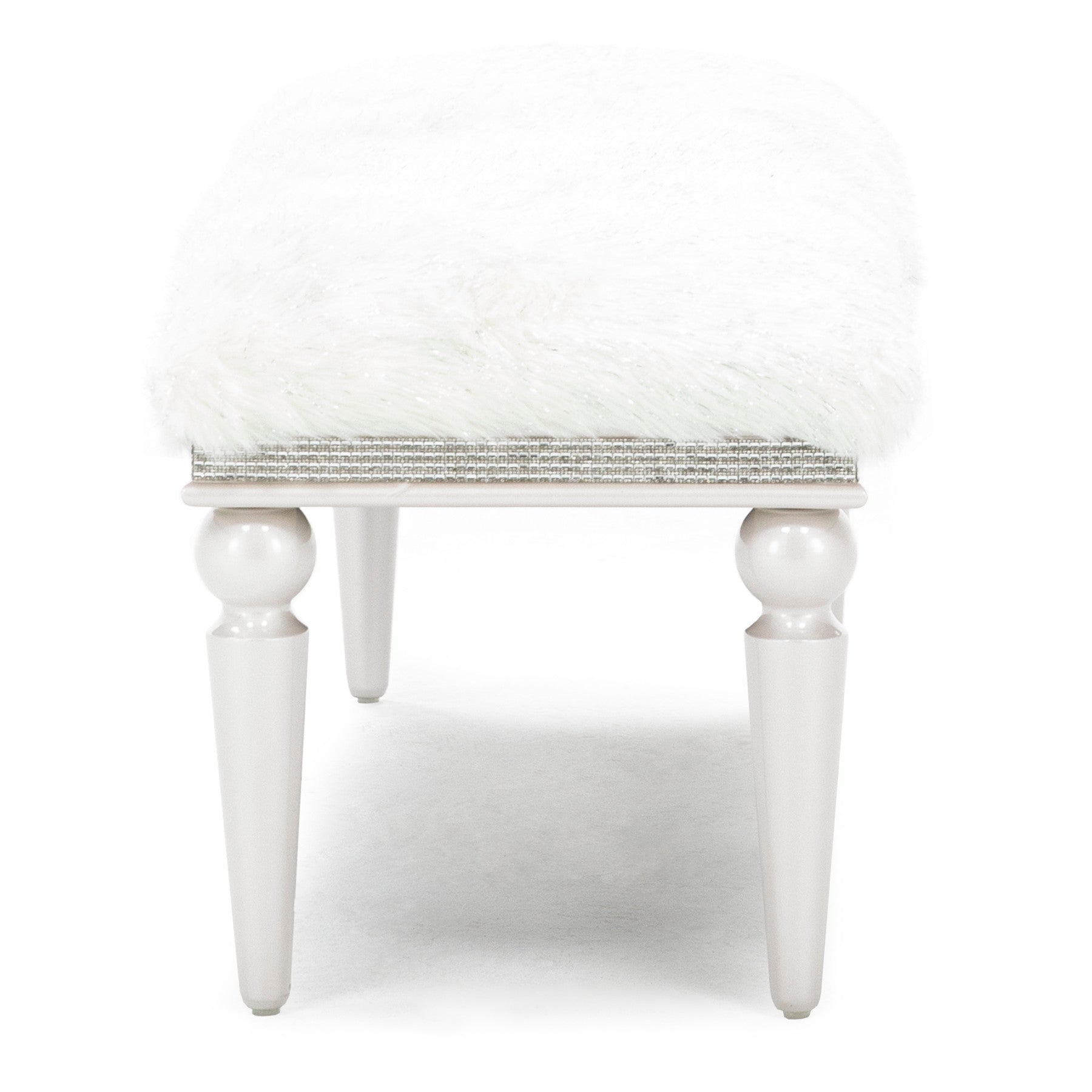 Michael Amini Glimmering Heights Bed Bench