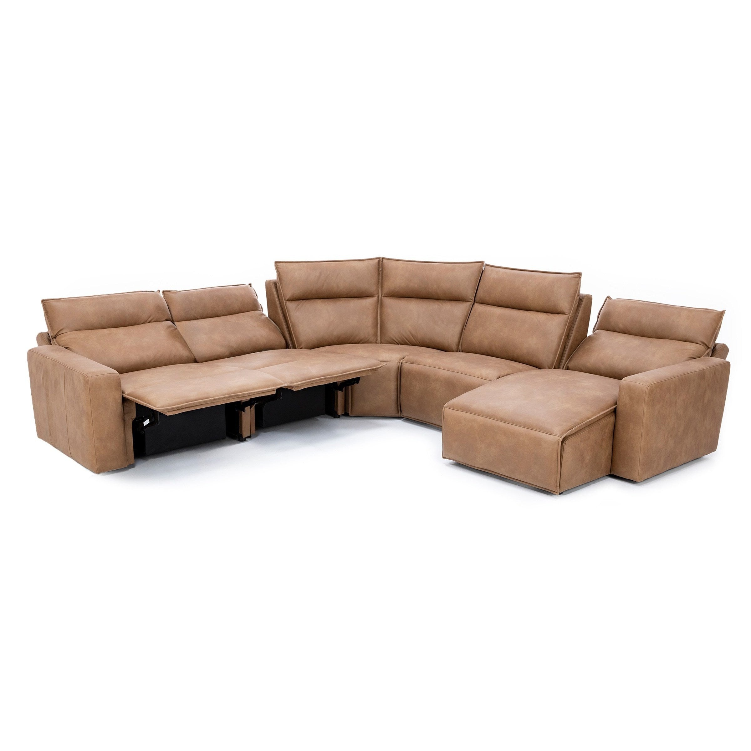 Direct Designs Reinvent Your Space 5-Pc. Power Headrest Reclining Modular