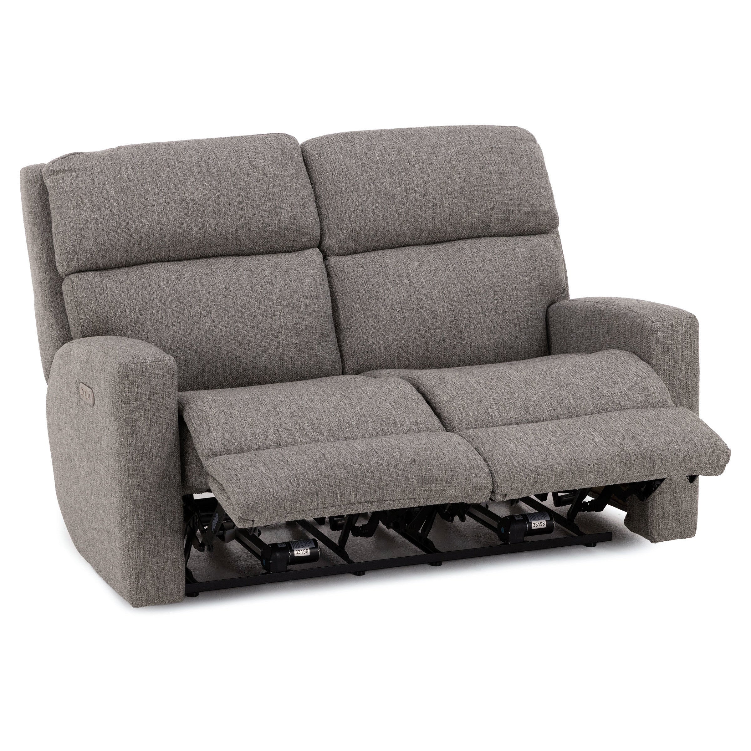 Flexsteel Score Fully Loaded Reclining Loveseat