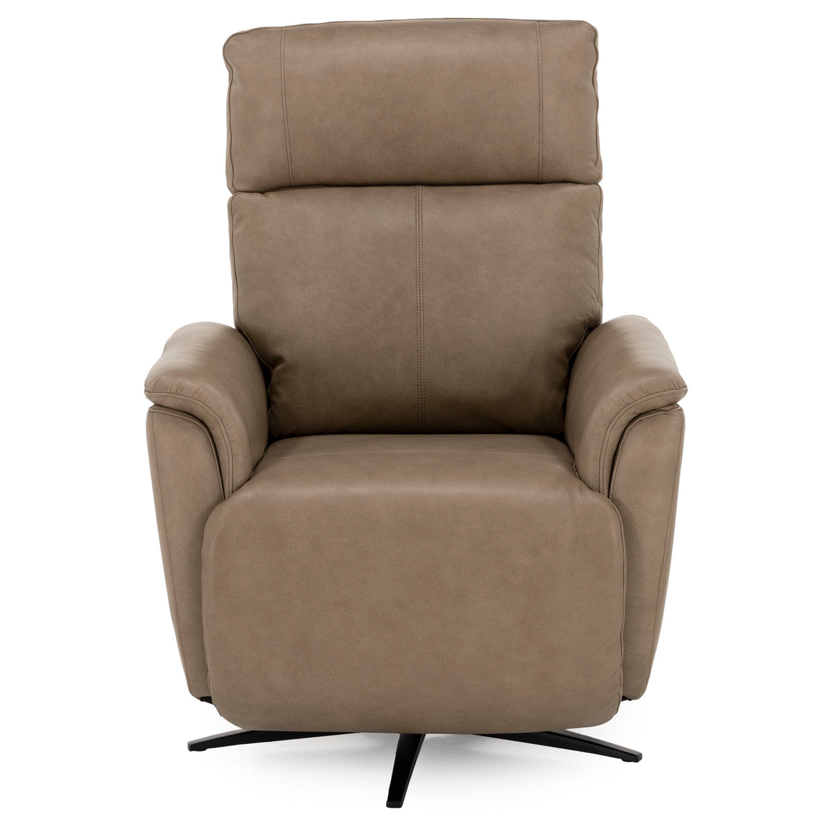 Zen Cove Leather Fully Loaded Swivel Recliner with Heat, Massage, Storage Console and Wireless Remote
