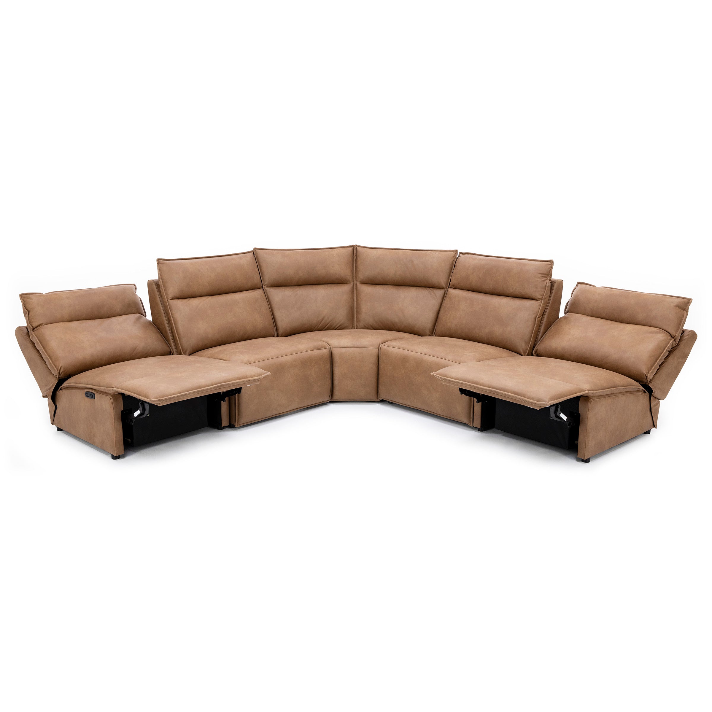 Direct Designs Reinvent Your Space 5-Pc. Armless Power Headrest Reclining Modular