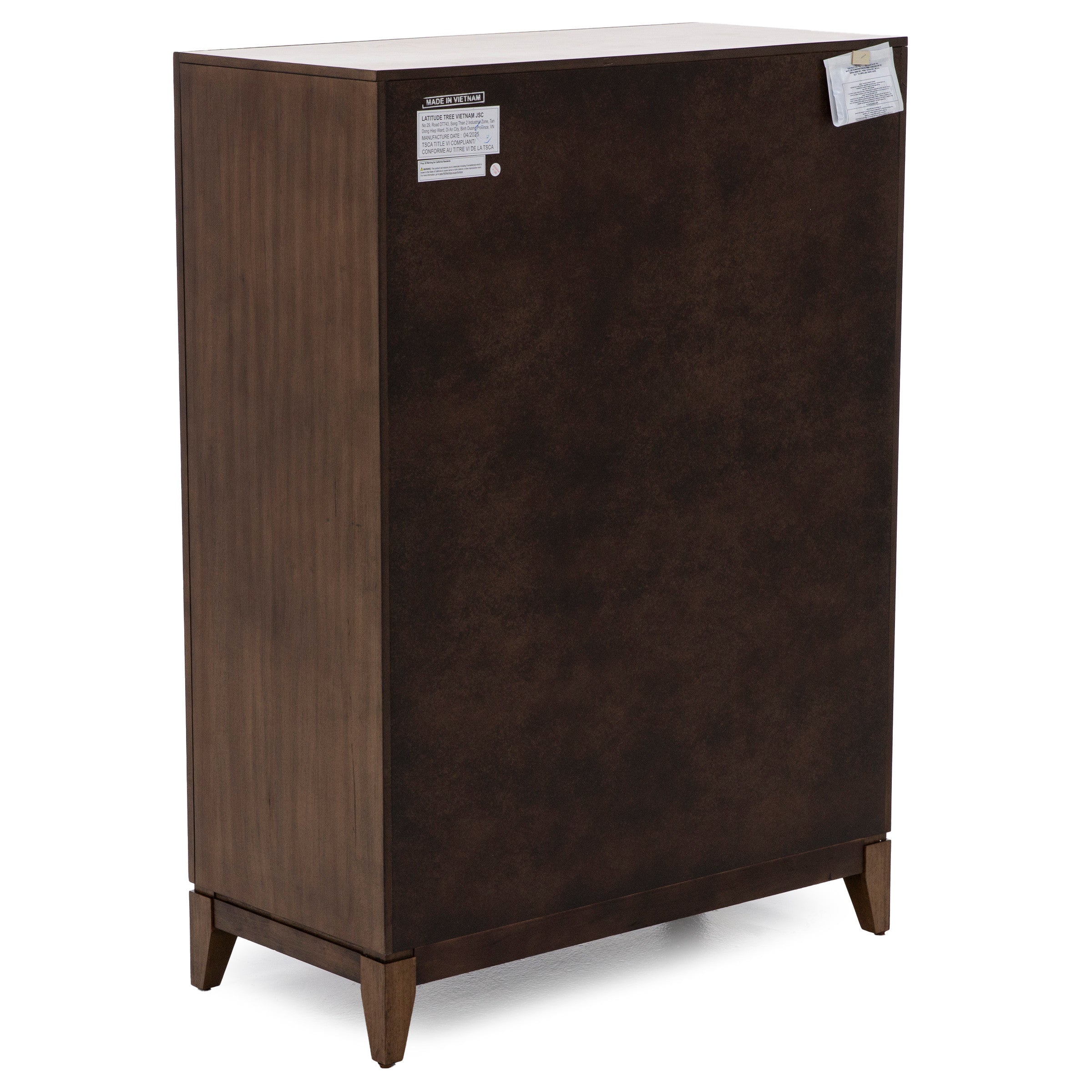 Vermont Five Drawer Chest