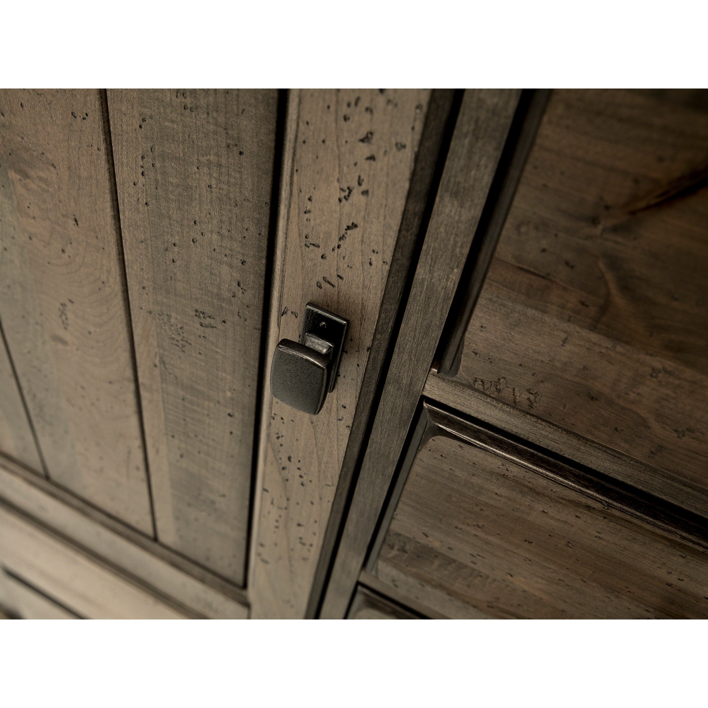 Cool Rustic Door and Drawer Chest