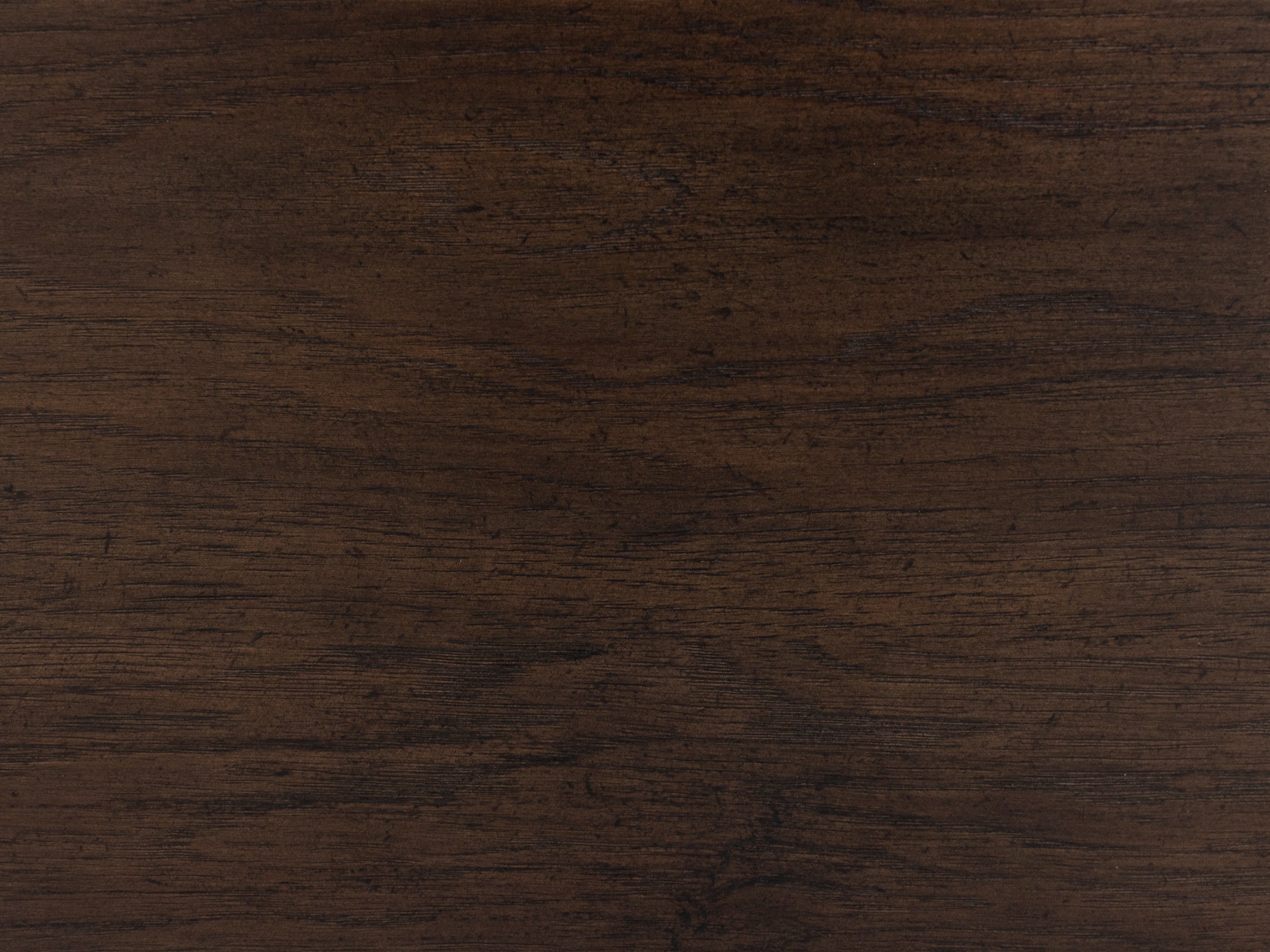 Dark brown wood texture with subtle grain patterns.