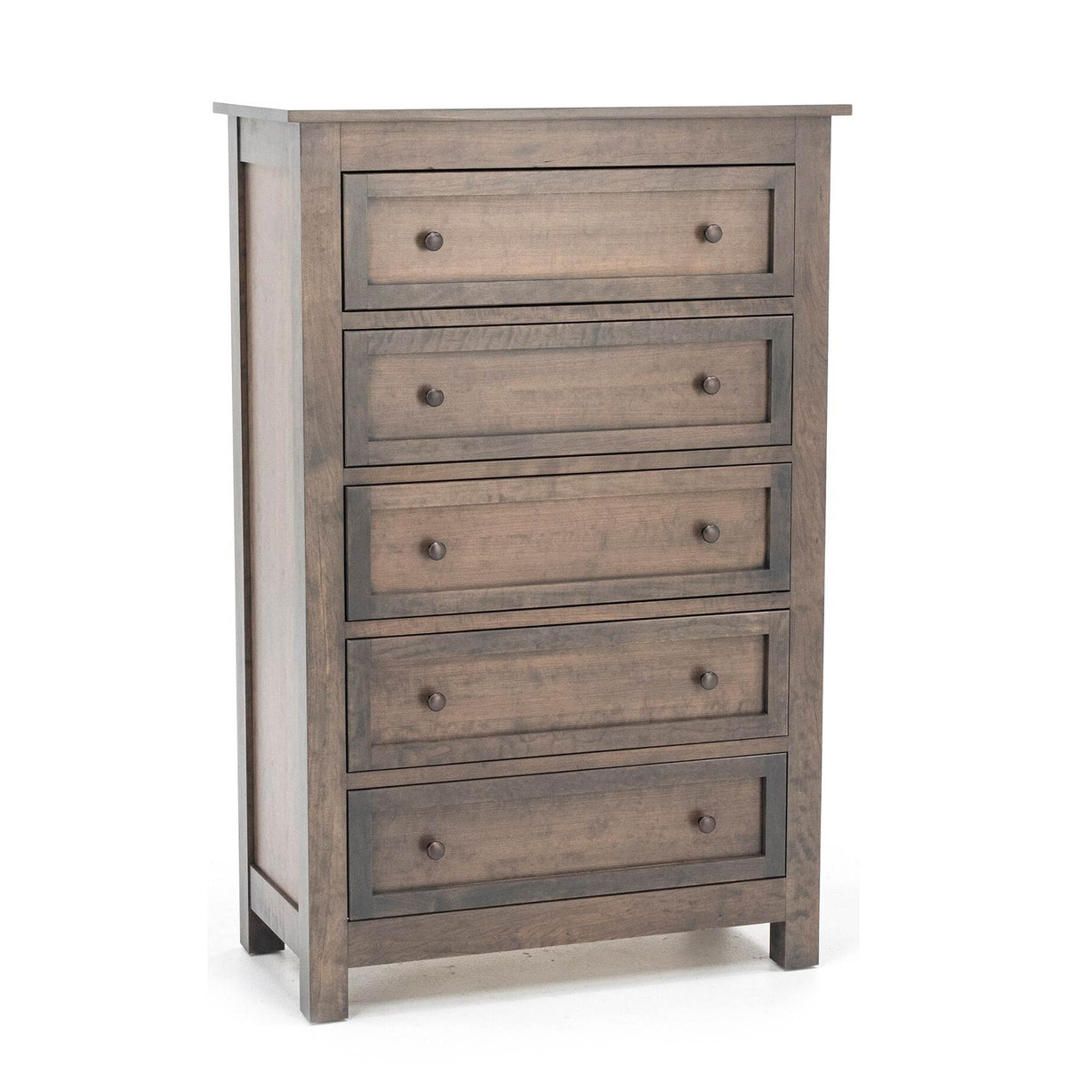 Witmer Taylor J Grey Five Drawer Chest