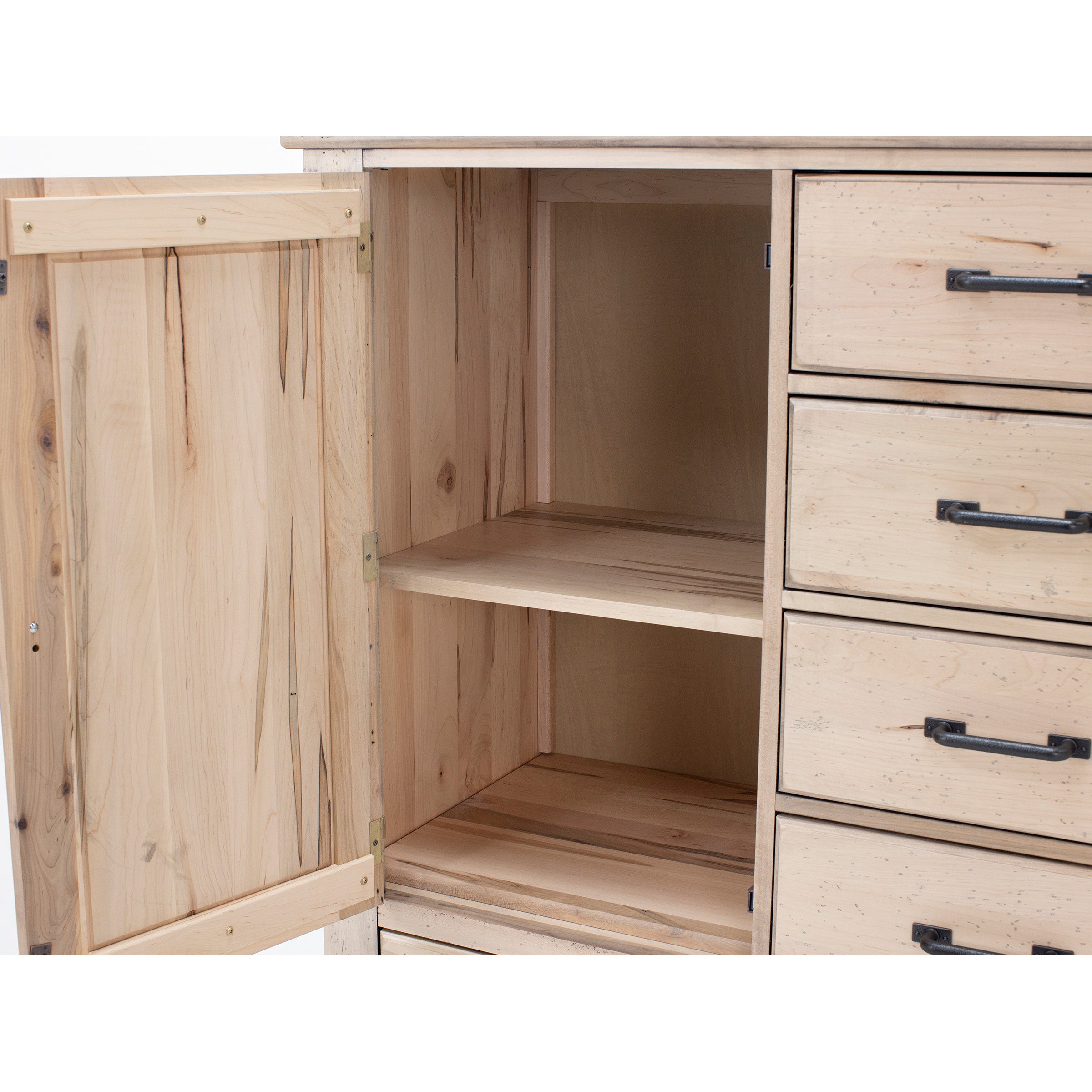 Cool Rustic Door and Drawer Chest