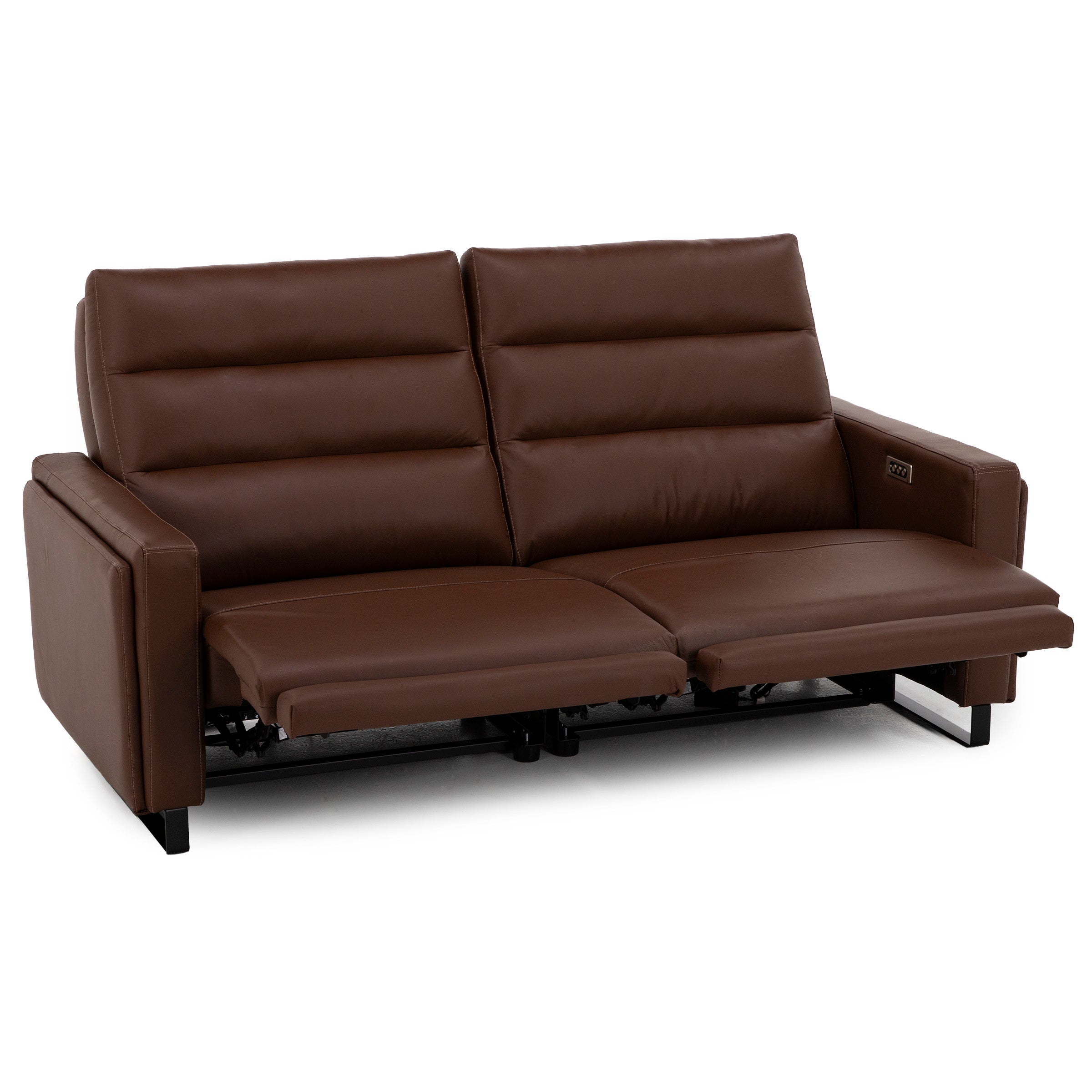 Bombay 2-Pc. Leather Fully Loaded Wall Saver Reclining Loveseat
