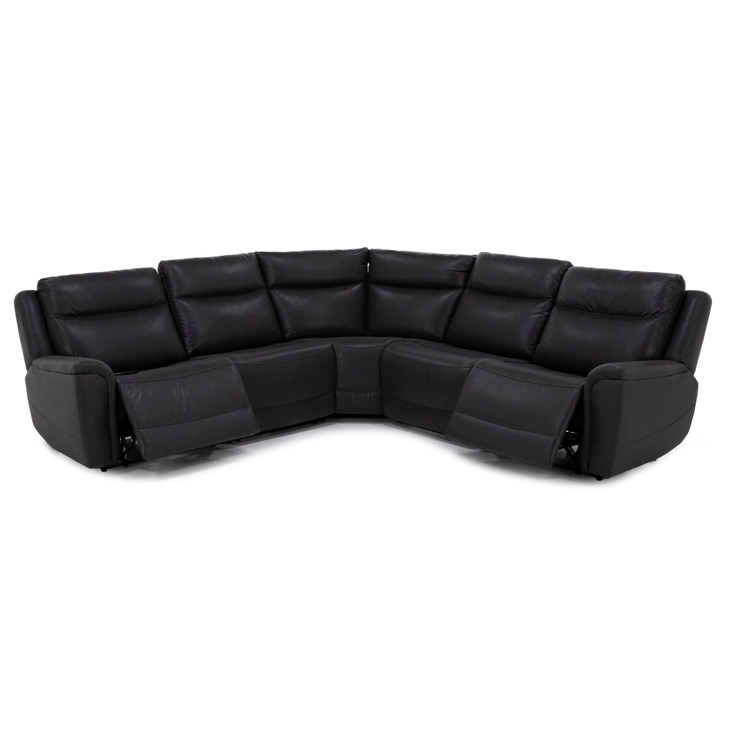 Tahoe 5-Pc. Fully Loaded Zero Gravity Reclining Modular With Heat And Massage