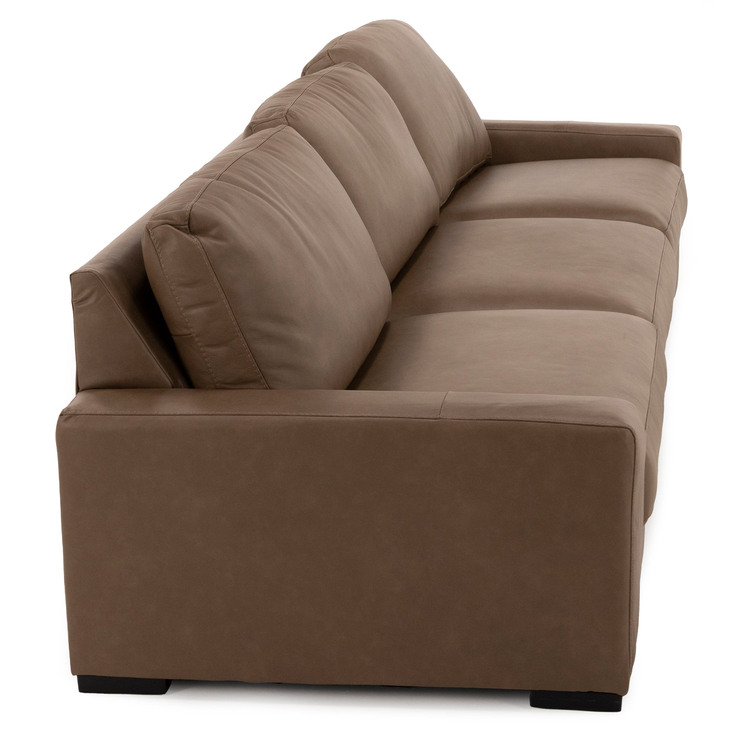 Alexa 3-Pc. Leather Sofa