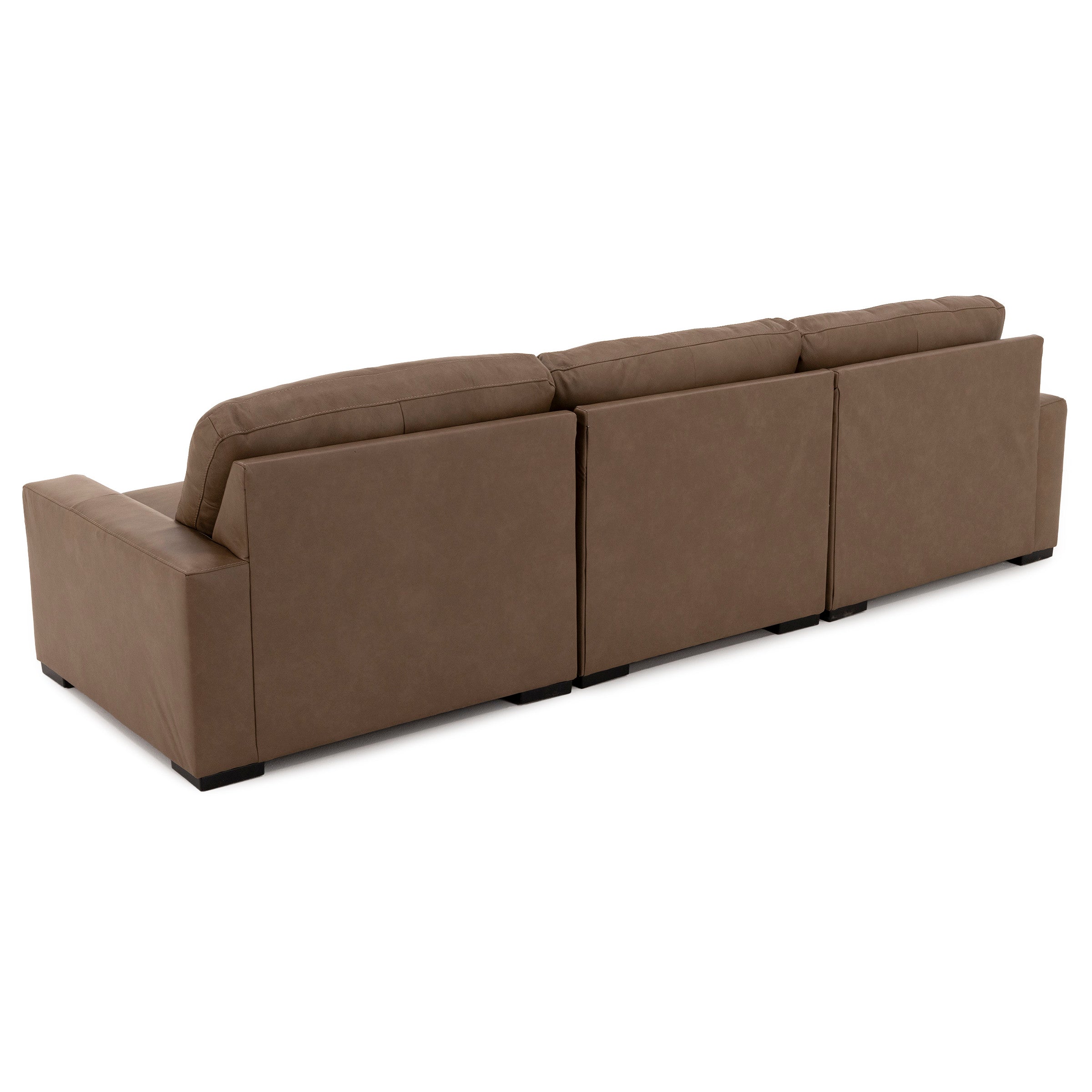 Alexa 3-Pc. Leather Sofa