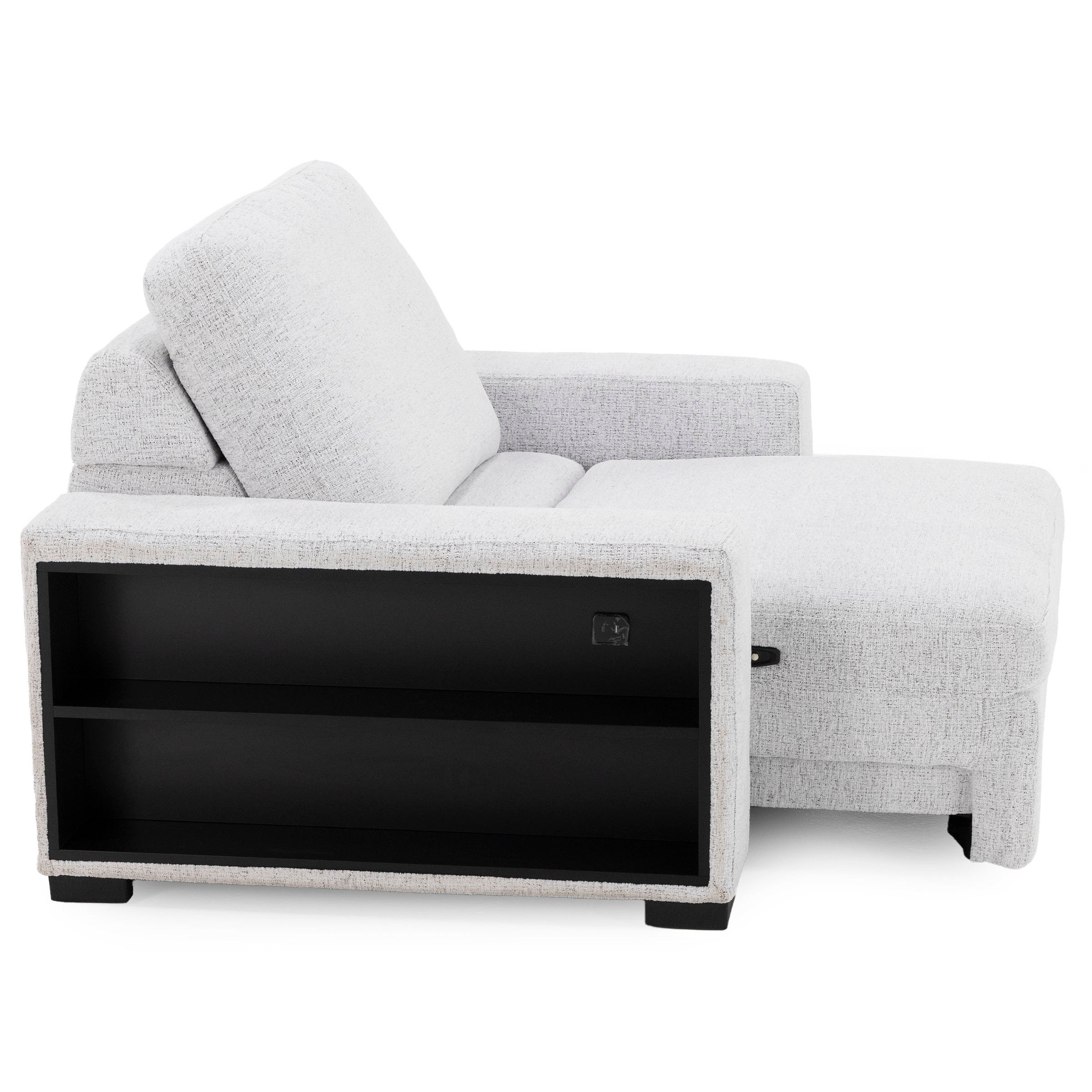 Polar Slider Chair With Bookcase