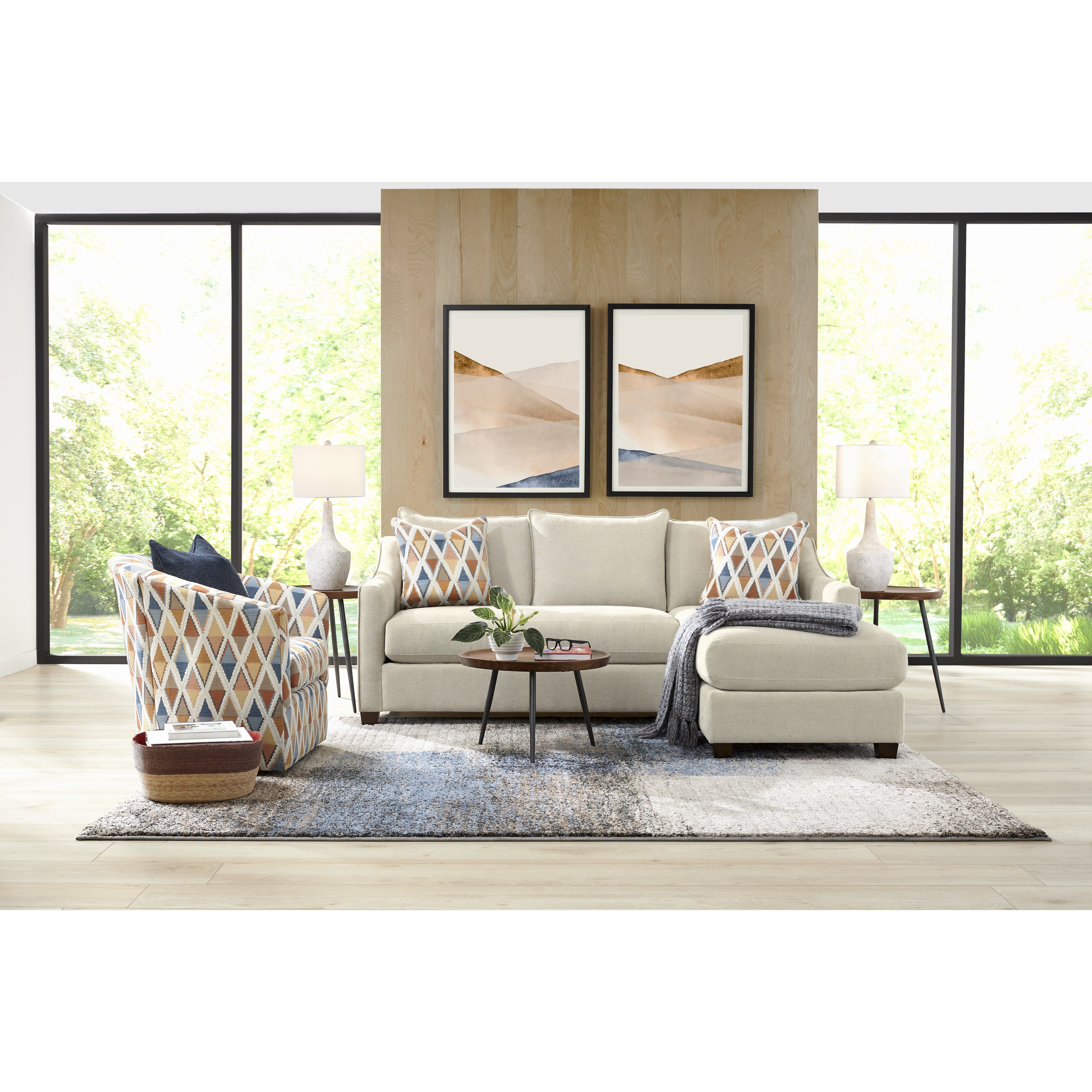Camila Reversible Chaise Sofa