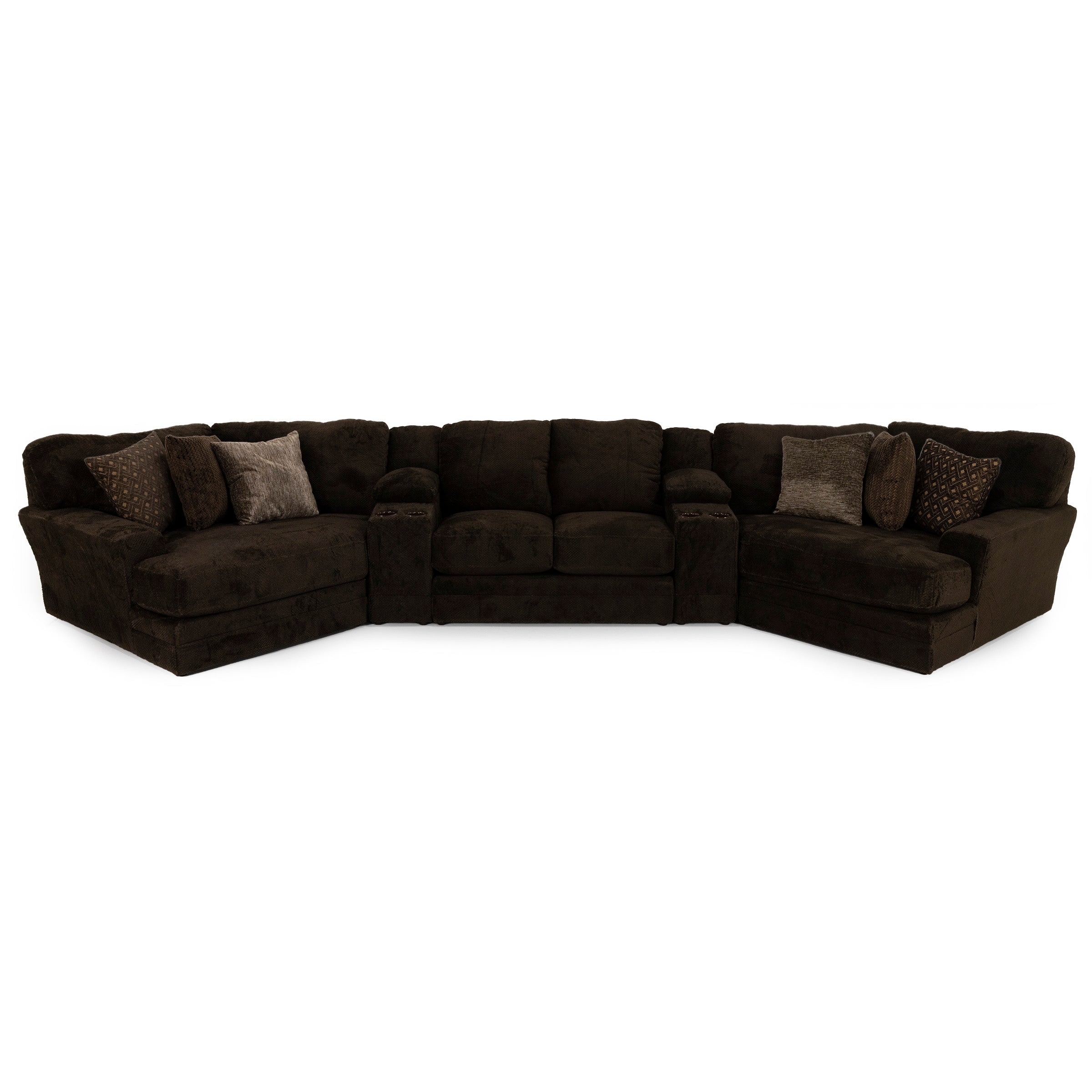 Snuggler 5-Pc. Console Sectional