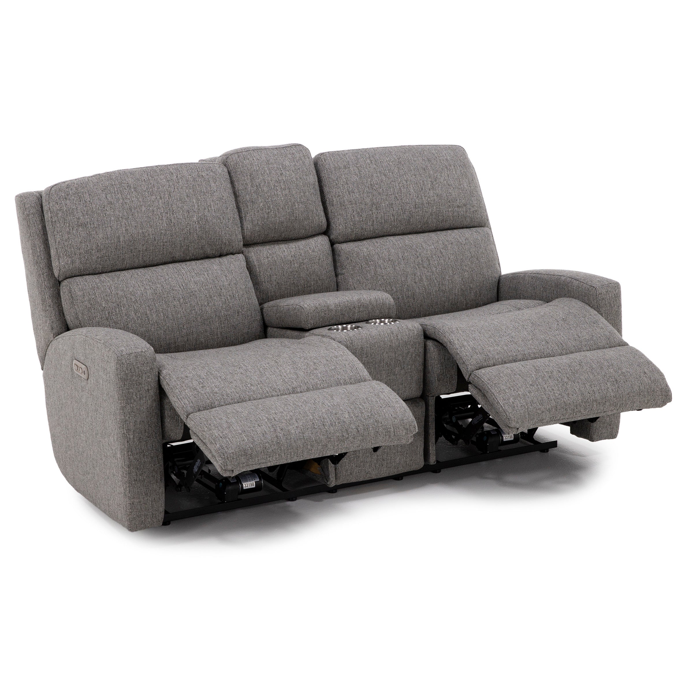 Catalina Power Headrest Reclining Console Loveseat