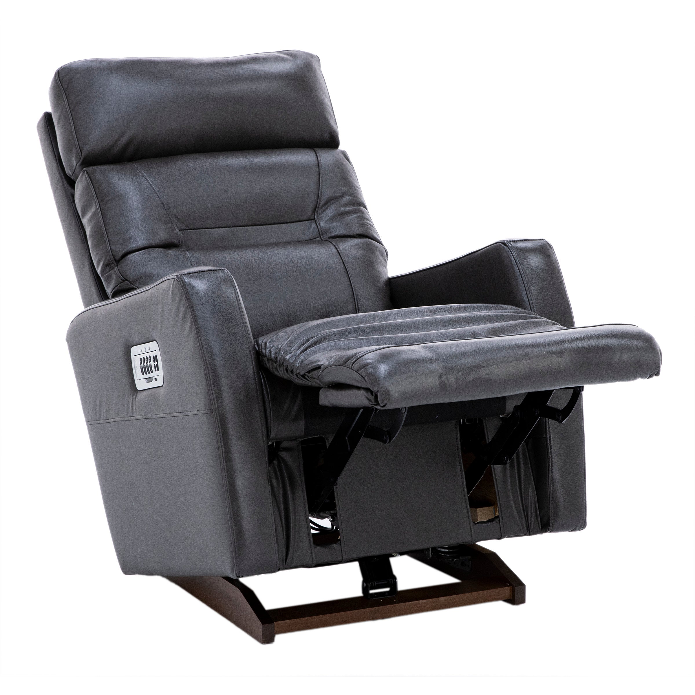 Lennon Leather Fully Loaded Recliner With Wireless Remote