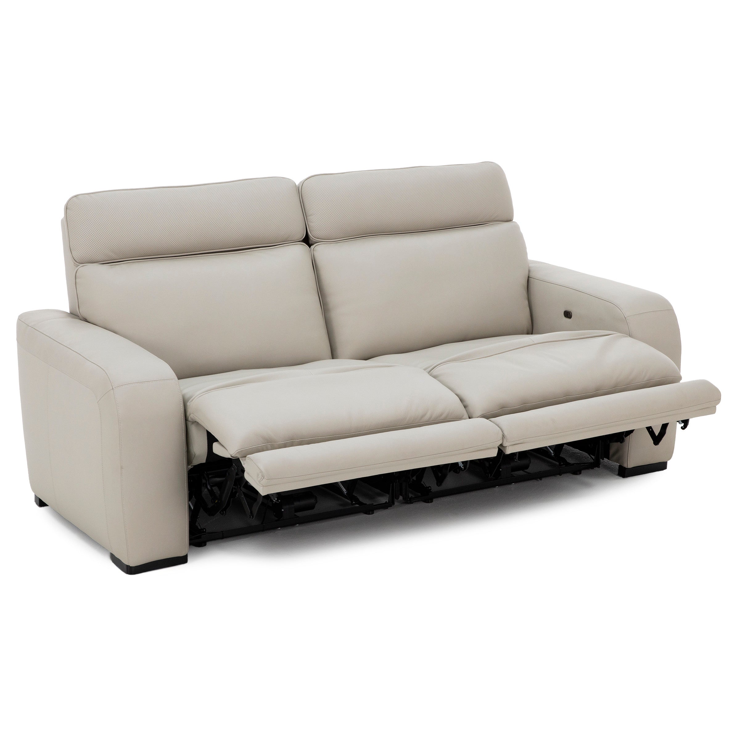 Percy Leather 2-Pc. Fully Loaded Wall Saver Reclining Loveseat With Immersive Audio, Heat & Massage
