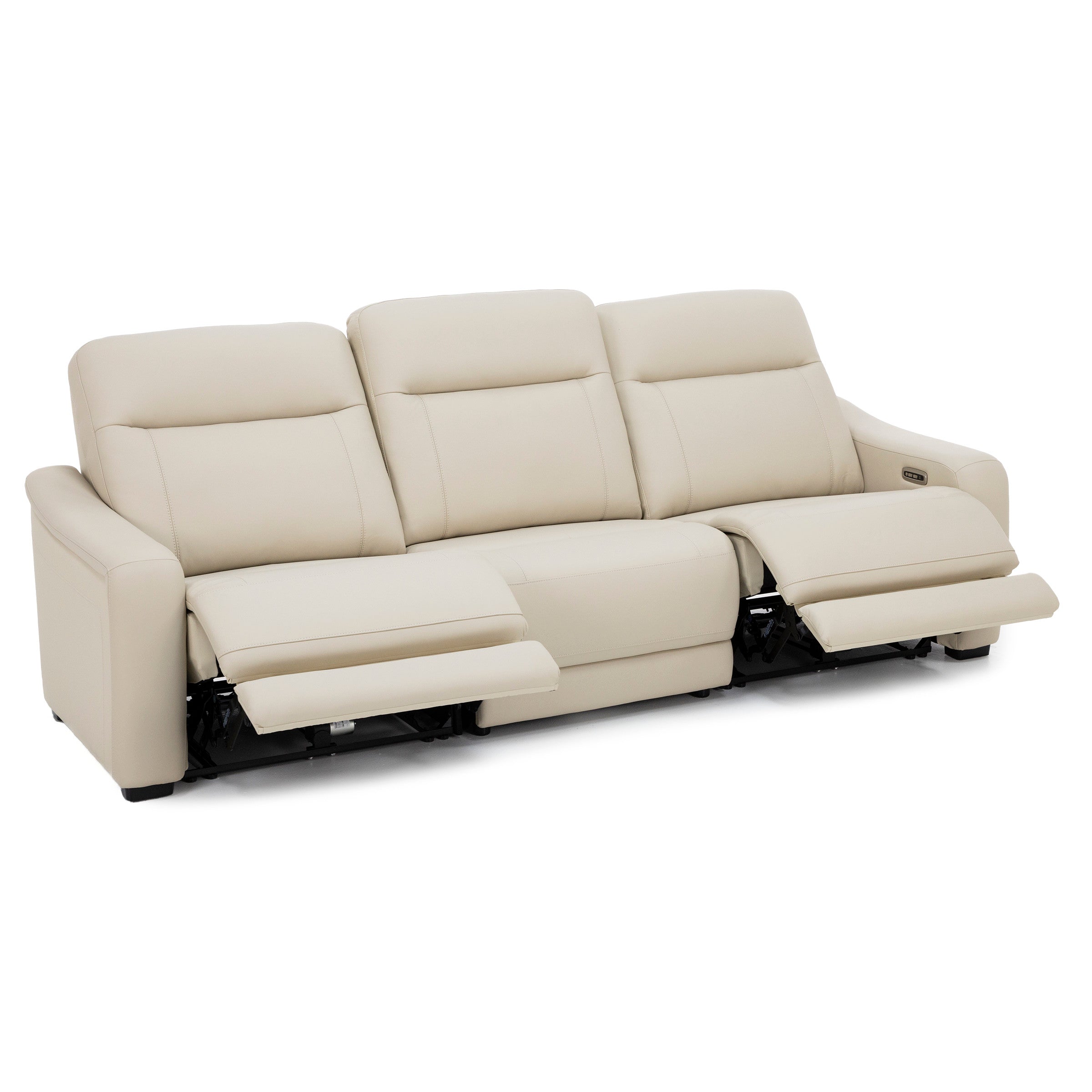 Drew & Jonathan Home Drew And Jonathan Home Newport 3-Pc. Leather Power Headrest Reclining Sofa