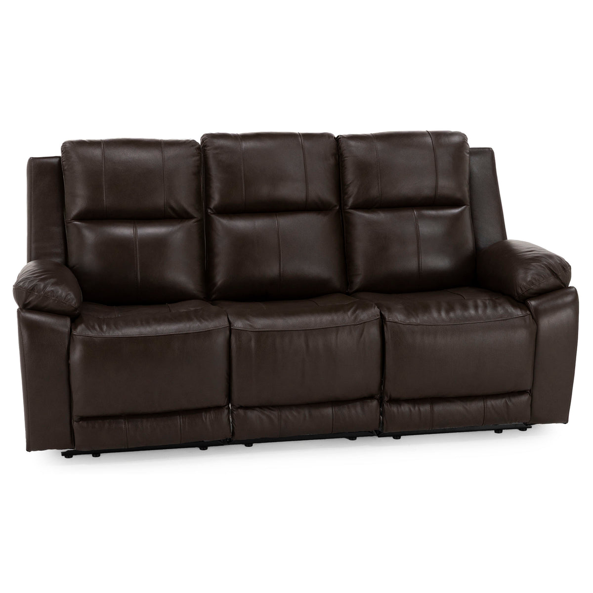 Palace 3-Pc. Leather Reclining Sofa
