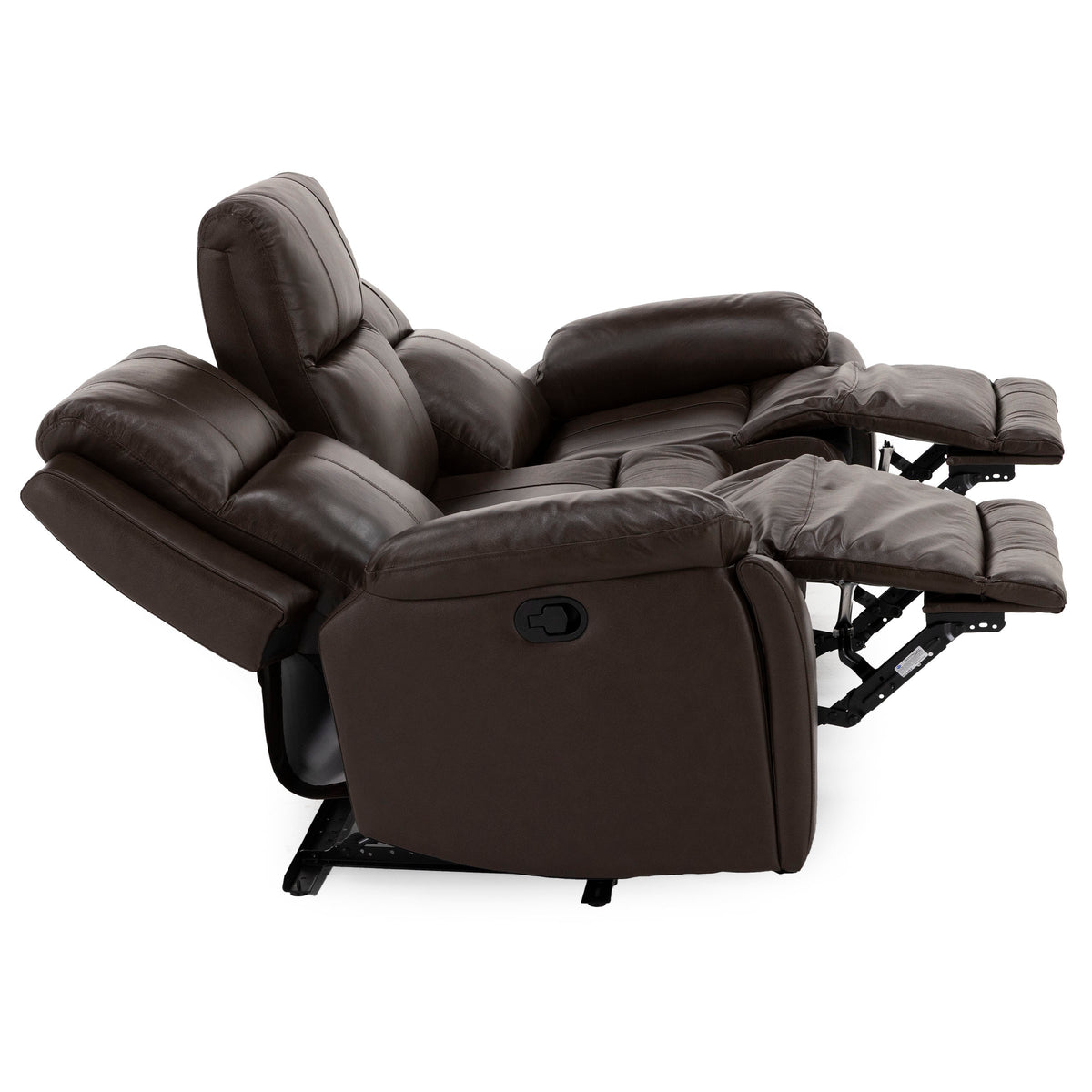Palace 3-Pc. Leather Reclining Sofa