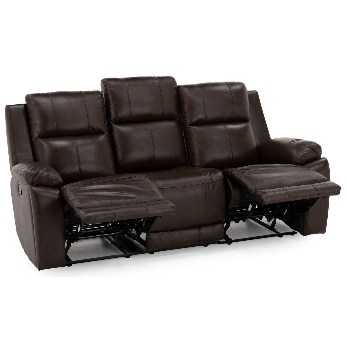 Palace 3-Pc. Leather Reclining Sofa