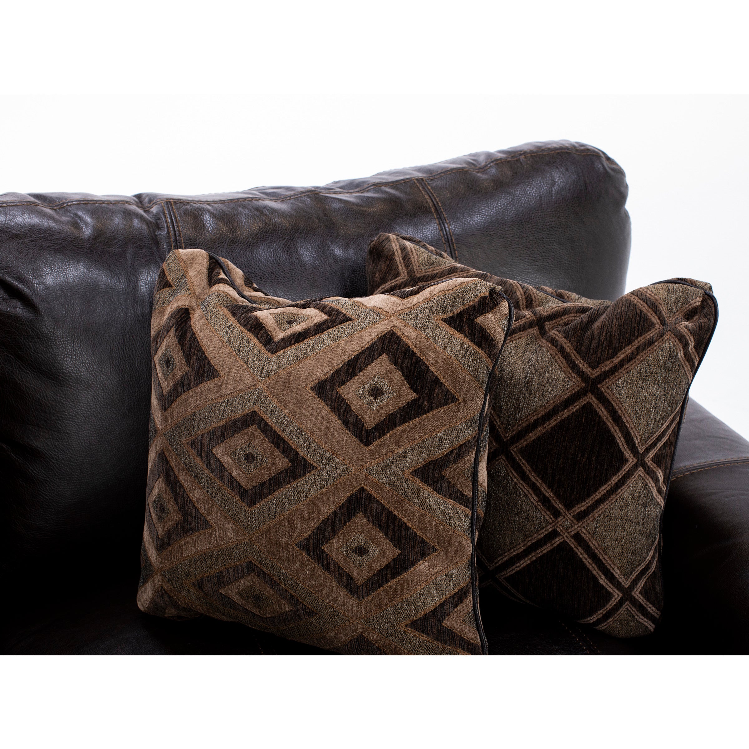 Camden 3-Pc. Leather Sectional with Chaise
