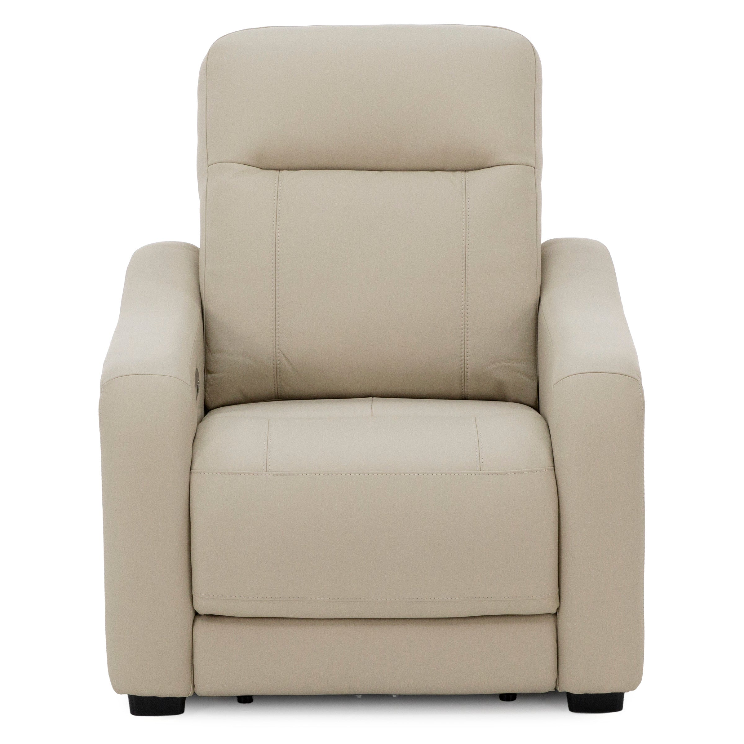 Drew & Jonathan Home Newport Leather Power Headrest Recliner
