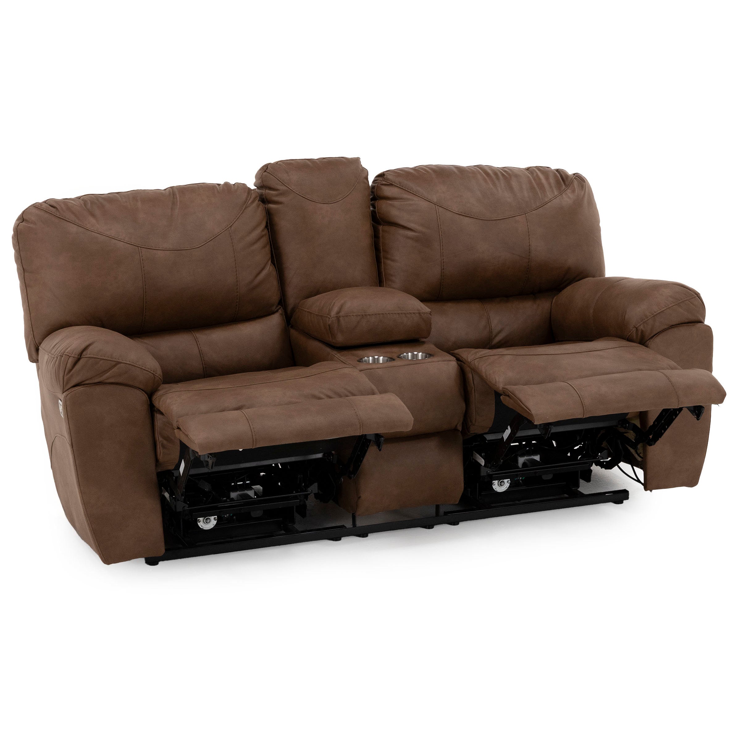 Trent Auto Gliding Power Reclining Console Loveseat
