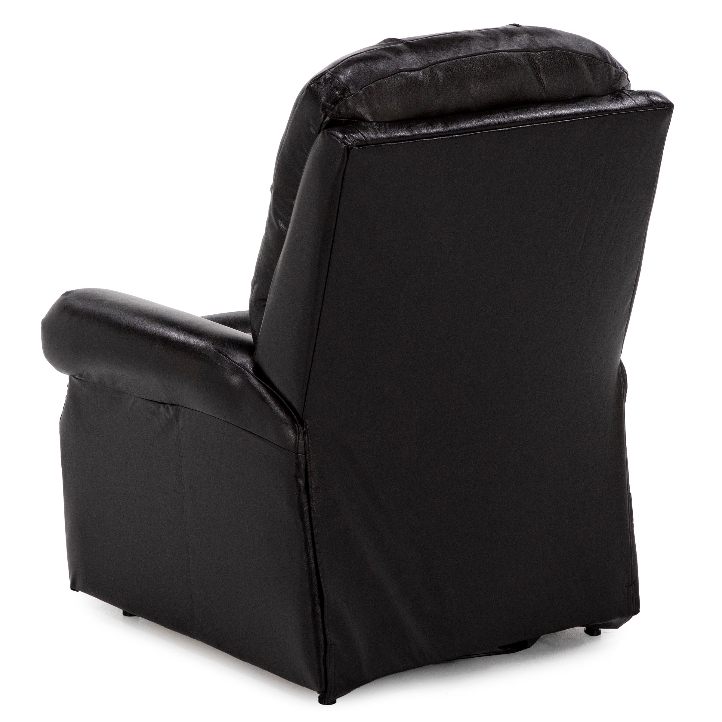 Murray Leather Tufted Lift Chair With Heat And Massage