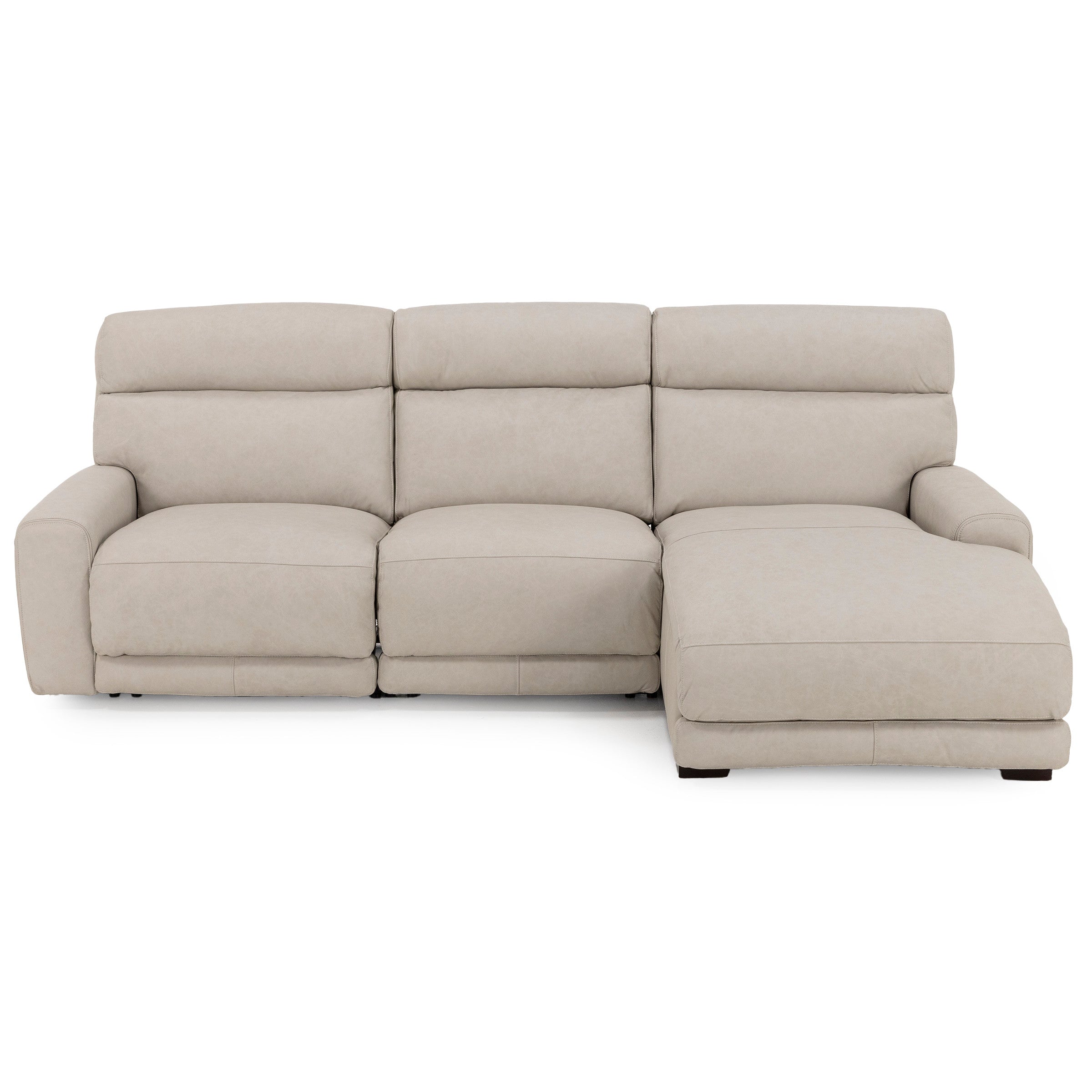 Morrow 3-Pc. Leather Fully Loaded Zero Gravity Reclining Chaise Sofa