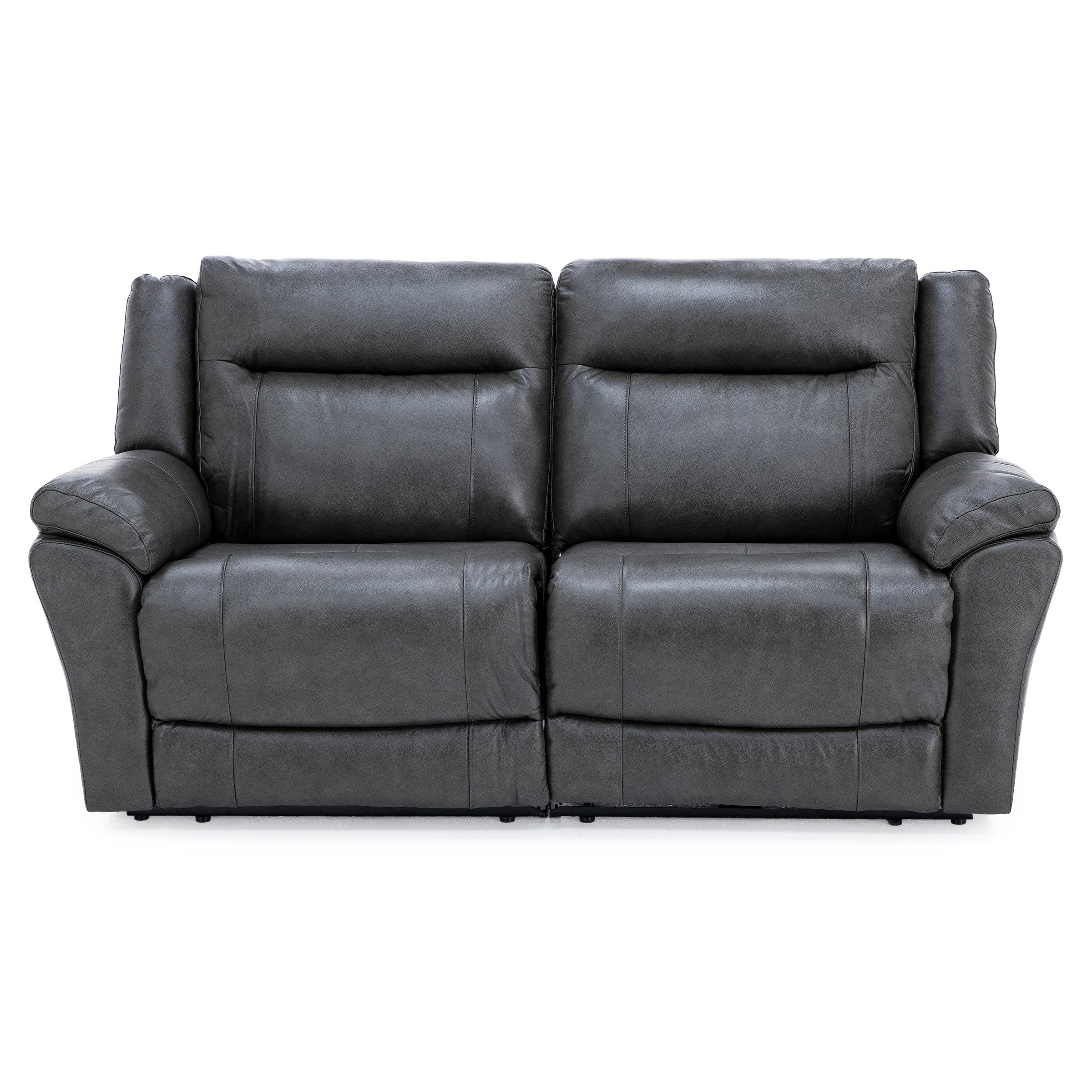 Madrid 2-Pc. Leather Power Reclining Wall Saver Loveseat