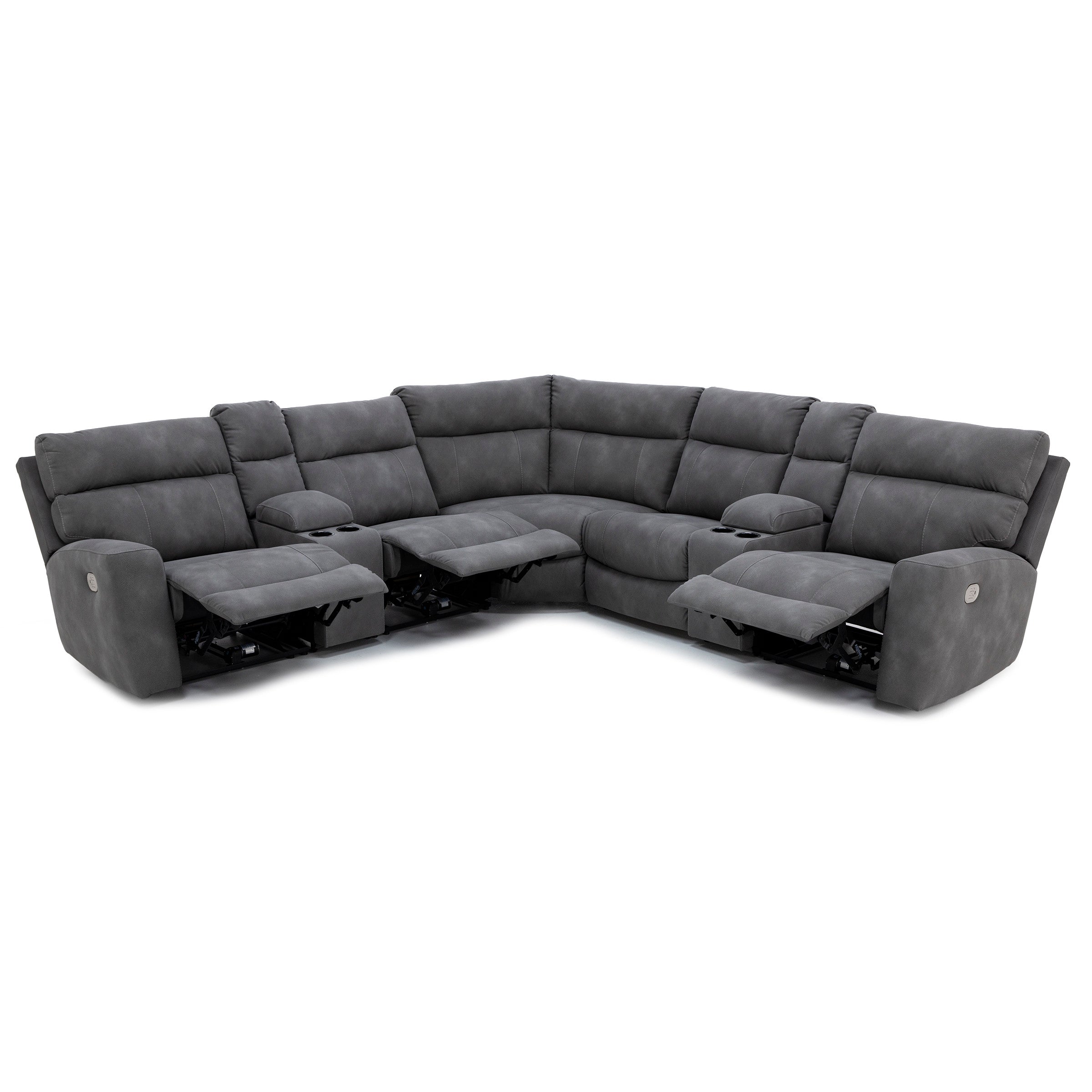 Millennial 7-Pc. Power Headrest Zero Gravity Wall Saver Reclining Modular With Next-Gen Durapella