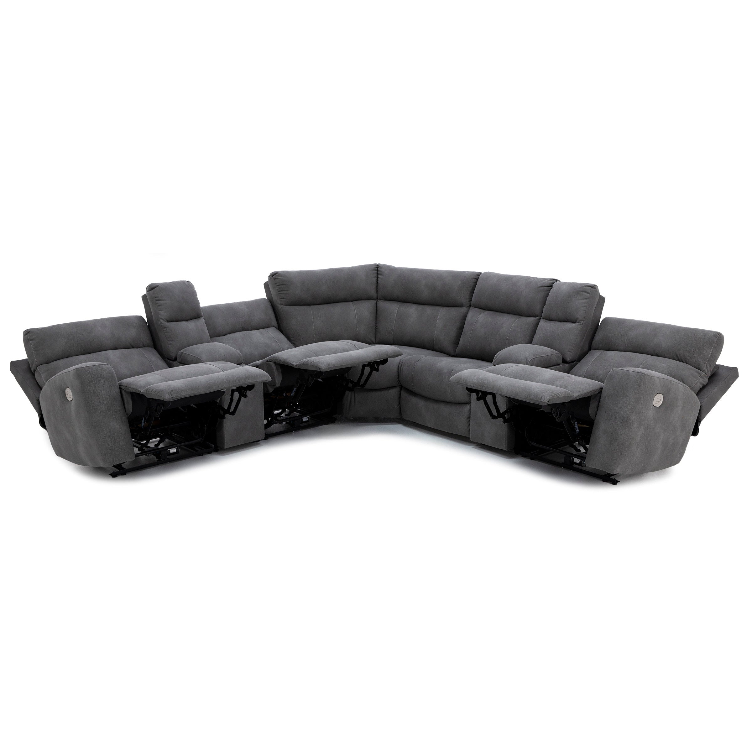 Millennial 7-Pc. Power Headrest Zero Gravity Wall Saver Reclining Modular With Next-Gen Durapella