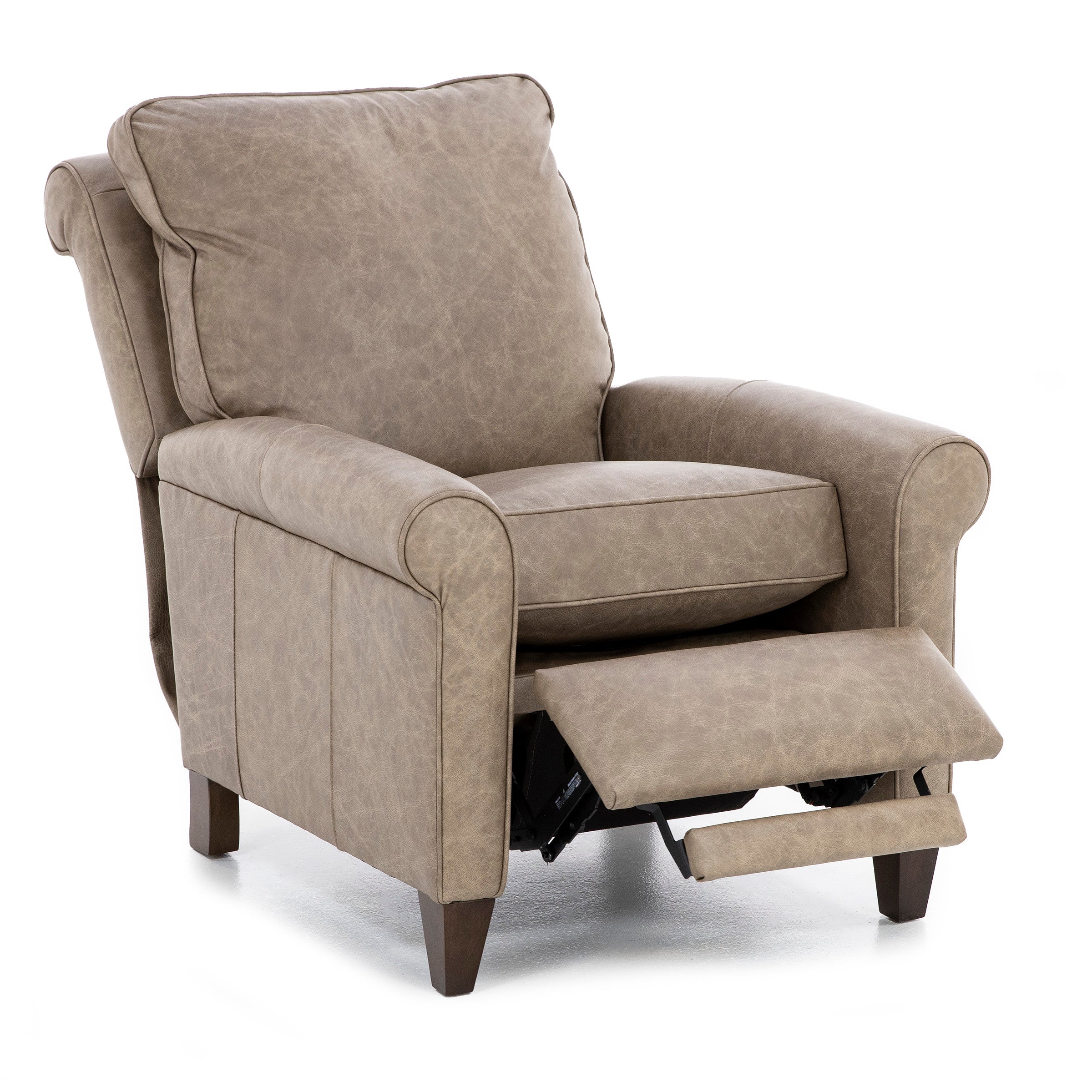 Danica Leather Pushback Recliner