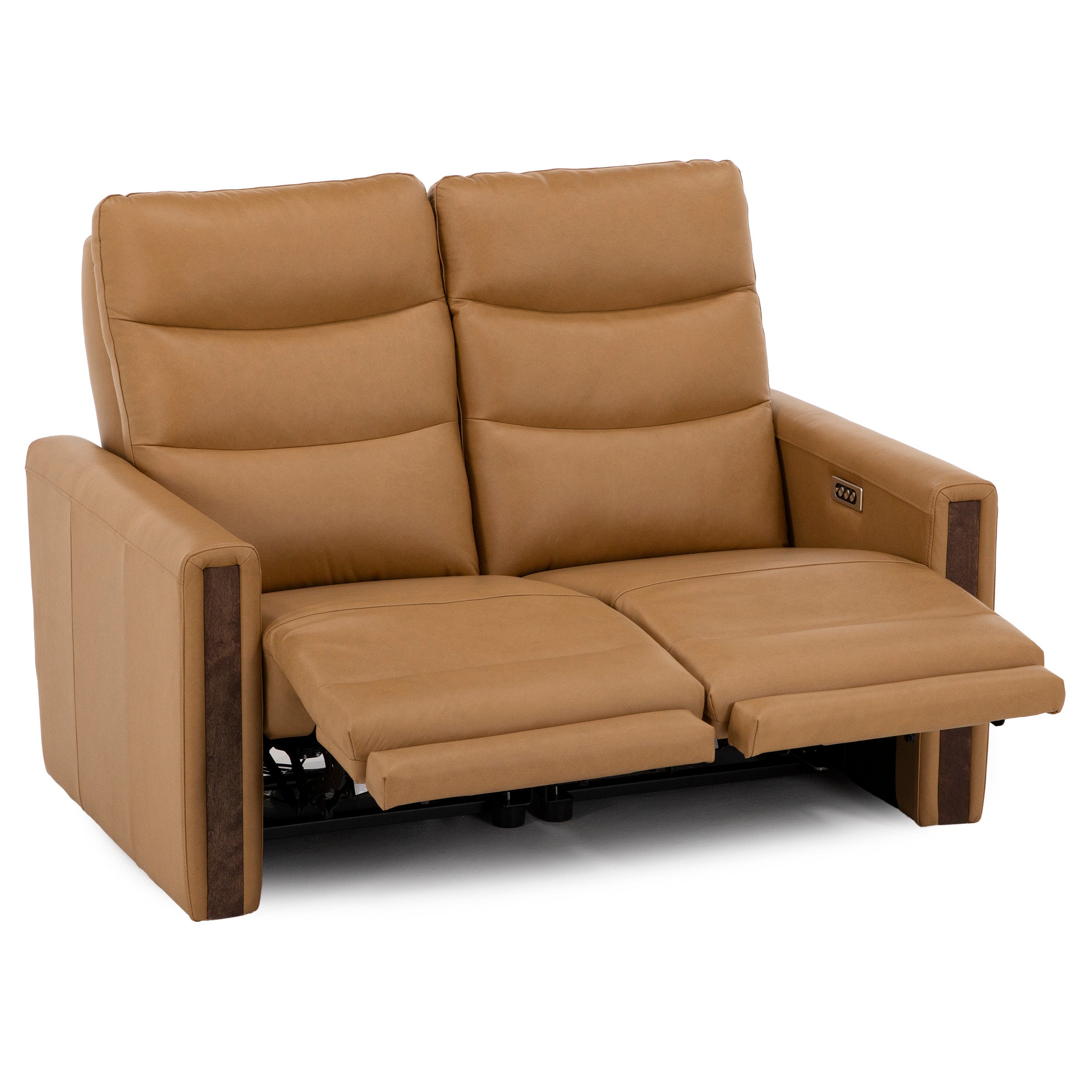 Conway 2-Pc. Leather Fully Loaded Wall Saver Reclining Loveseat